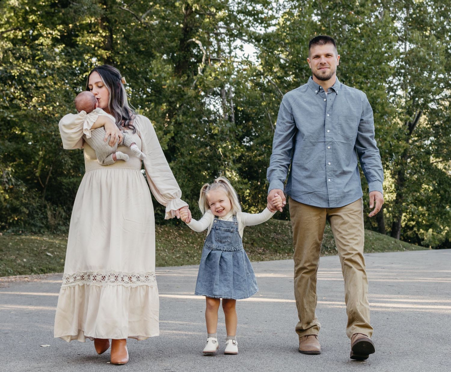 family newborn session