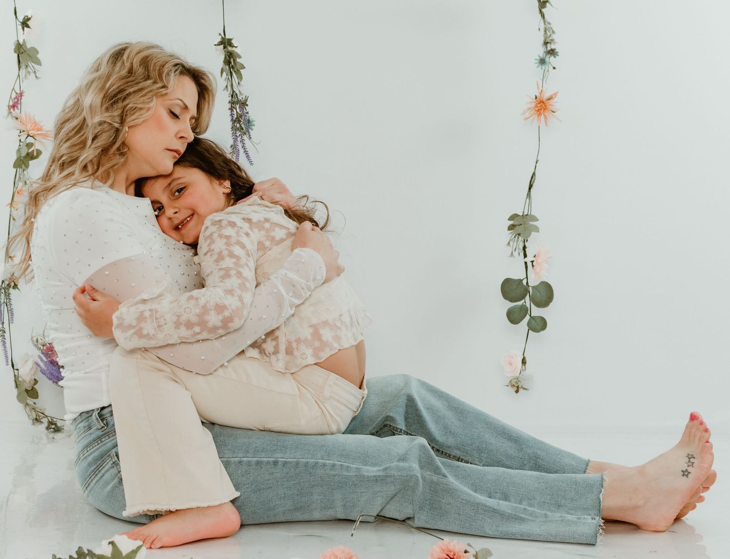 mother daughter session indoor