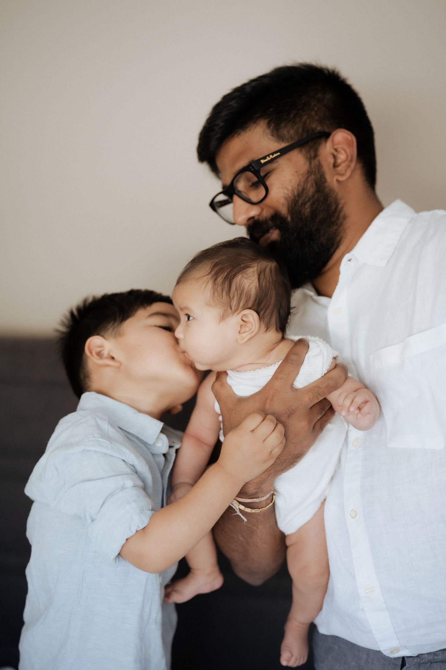 In -home newborn session from Hey Qiao Photography Sydney
