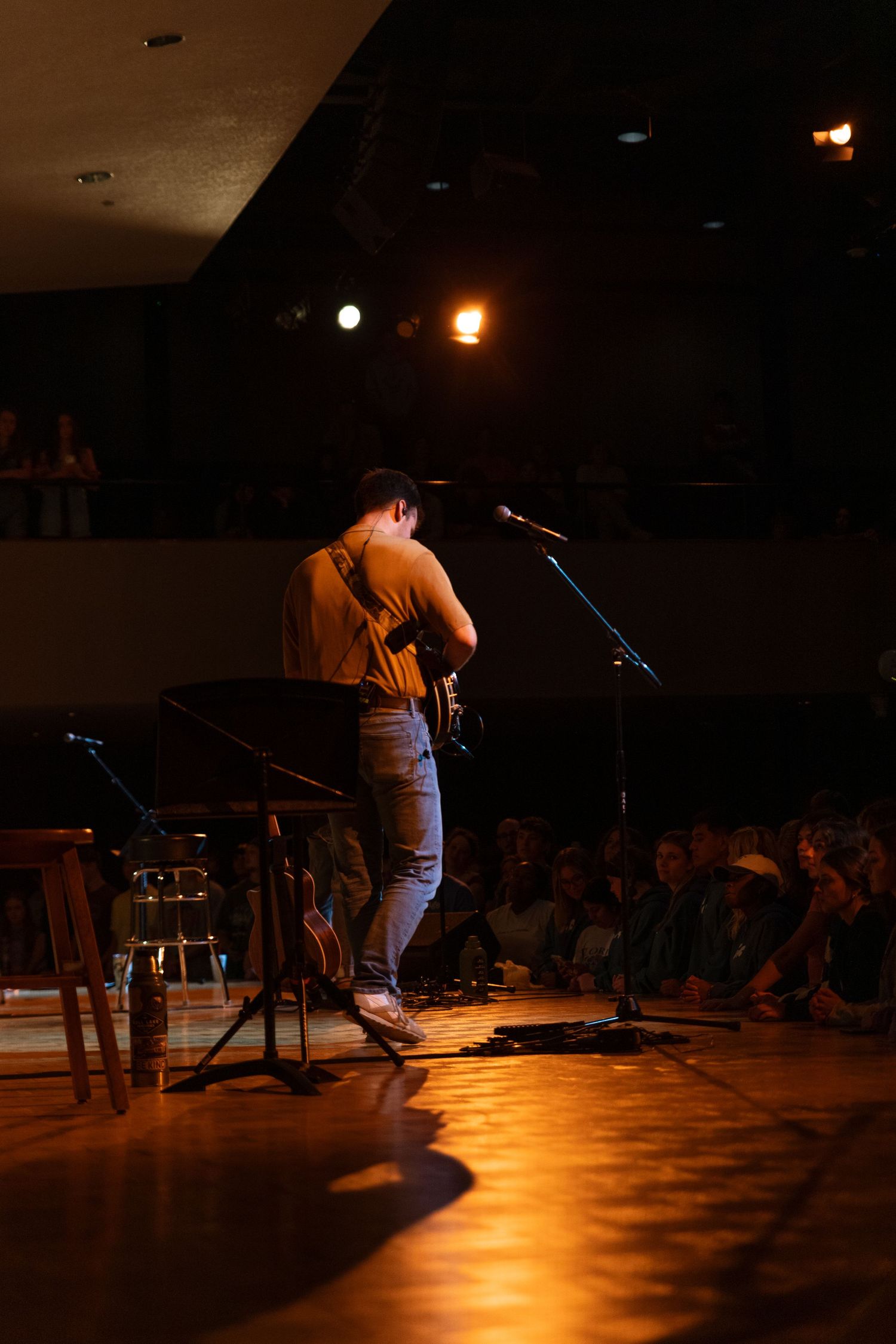 Concert photo banjo Taylor University Upland Indiana