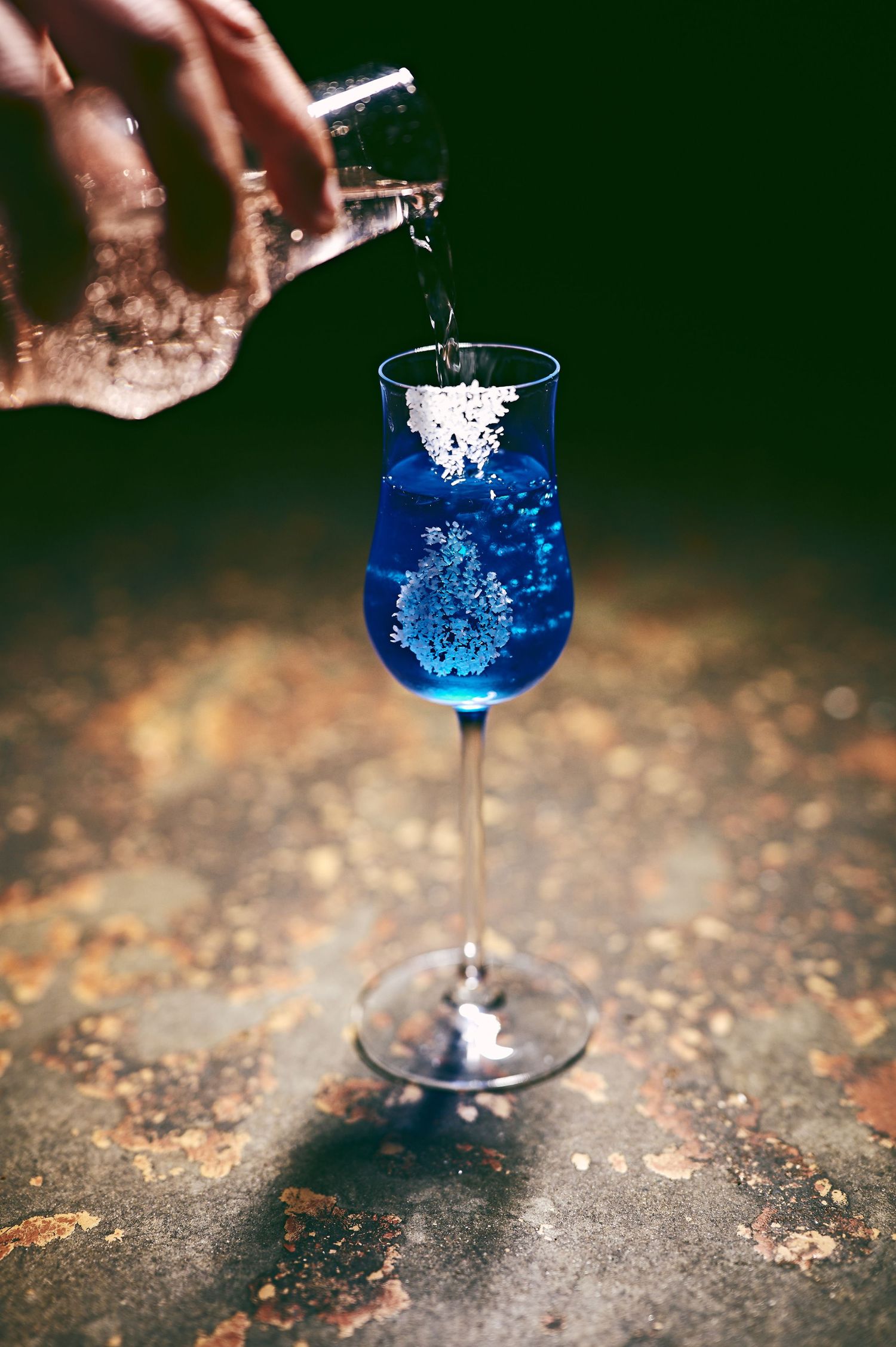 Cocktail on a table for a restaurant