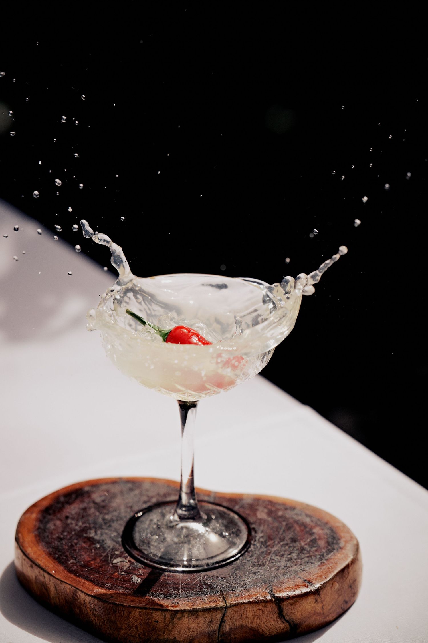 Cocktail on a table