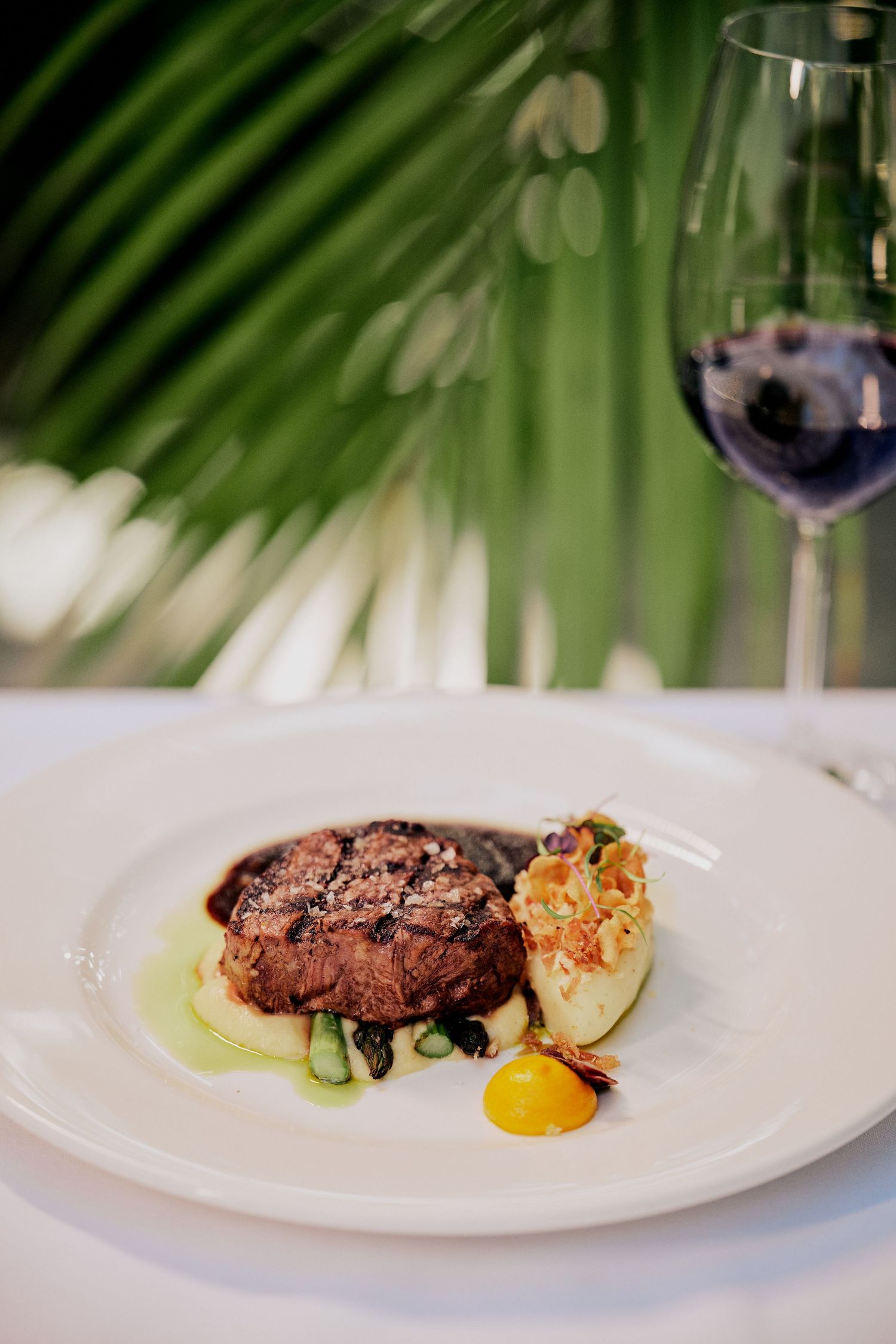 Beef dish on a table