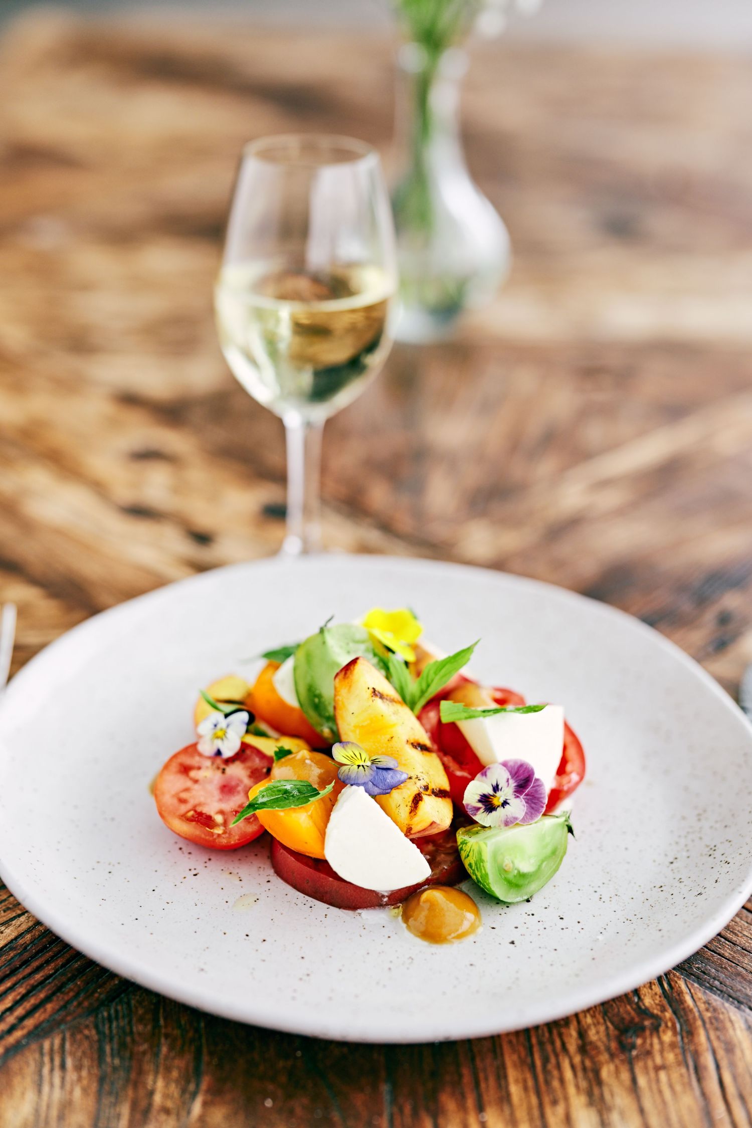 salad of yummy foods on a table