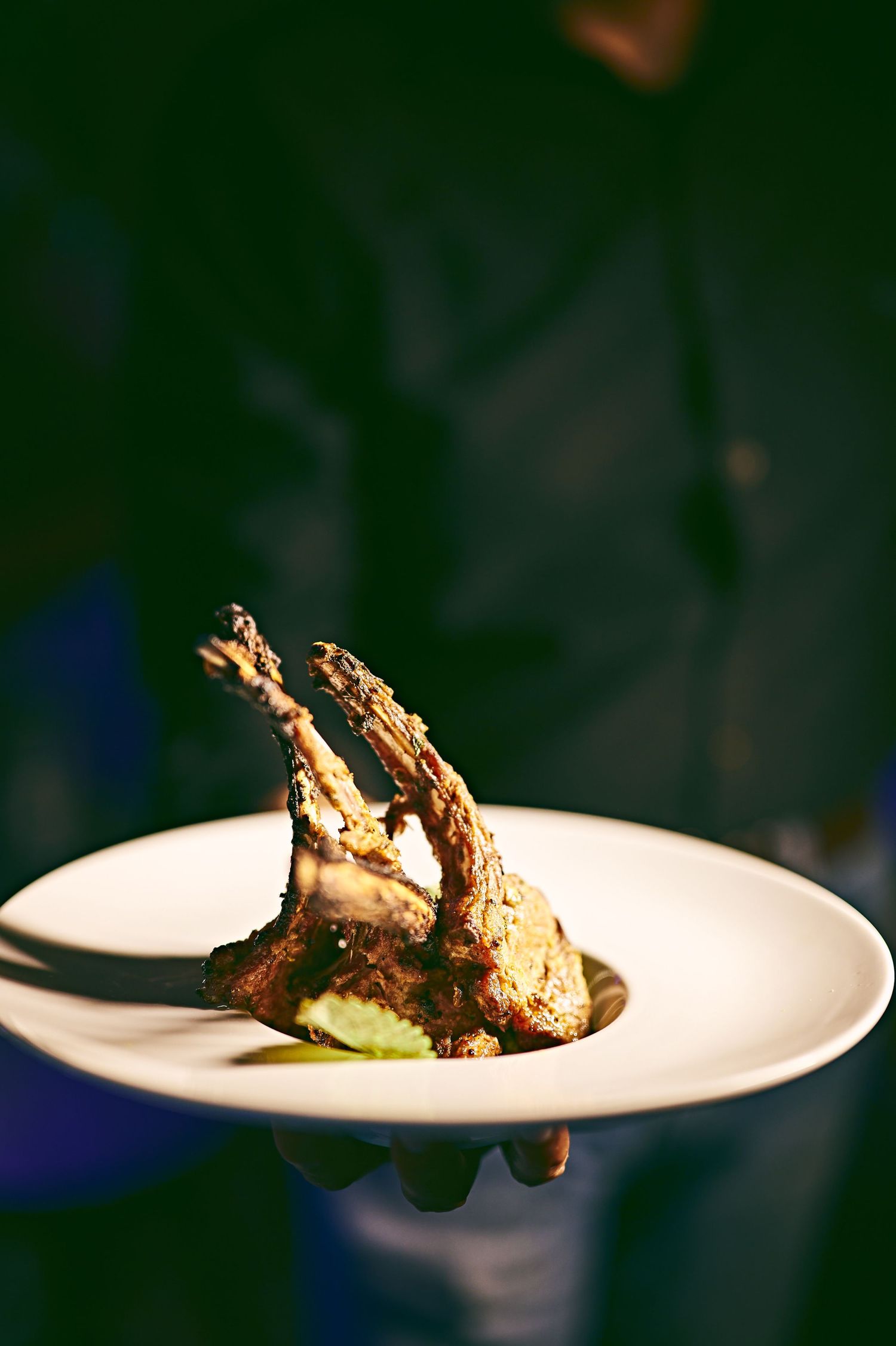 food on a table for a restaurant