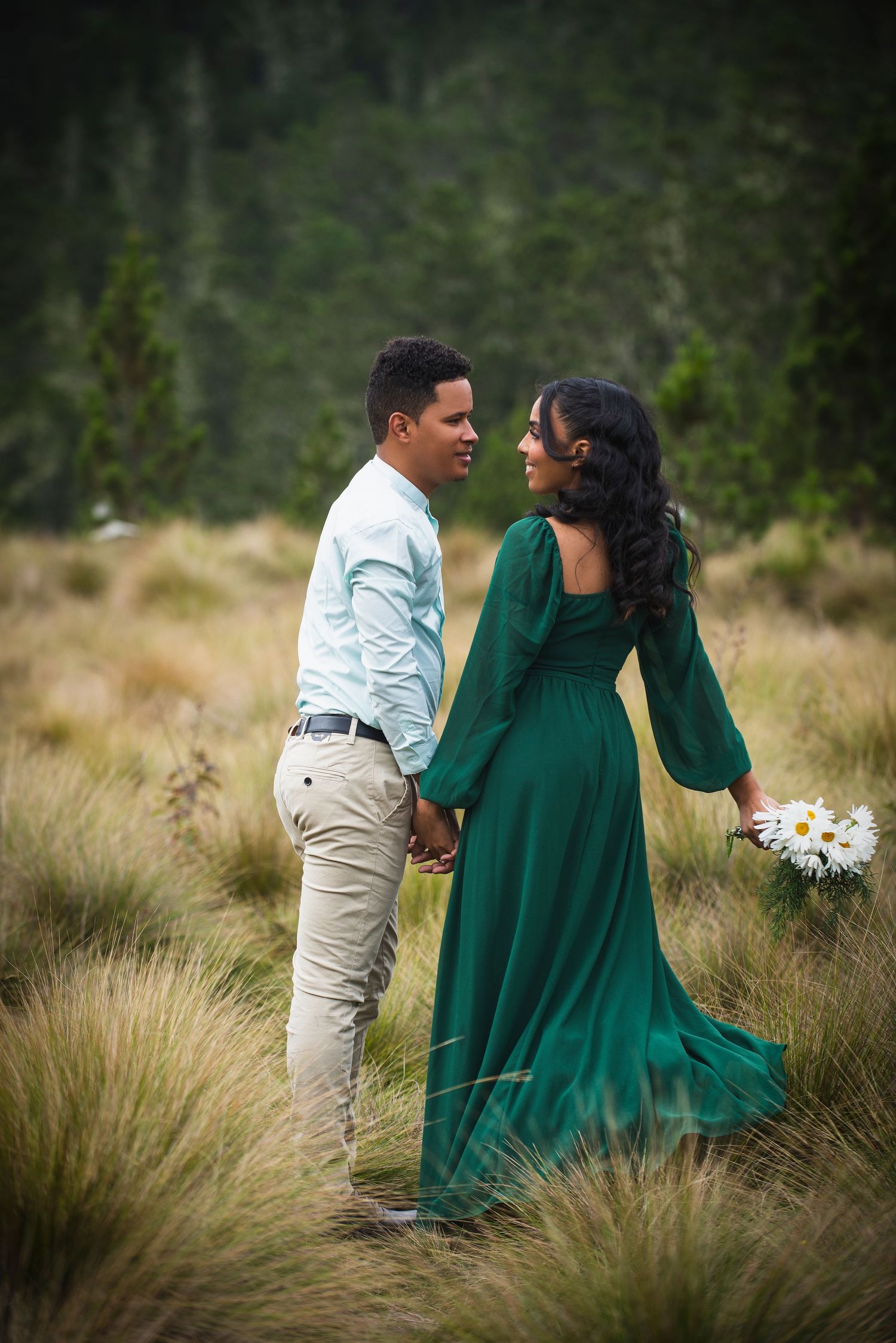 Fotografía profesional, Sesión de Fotos. Pre - boda. Set exterior.
