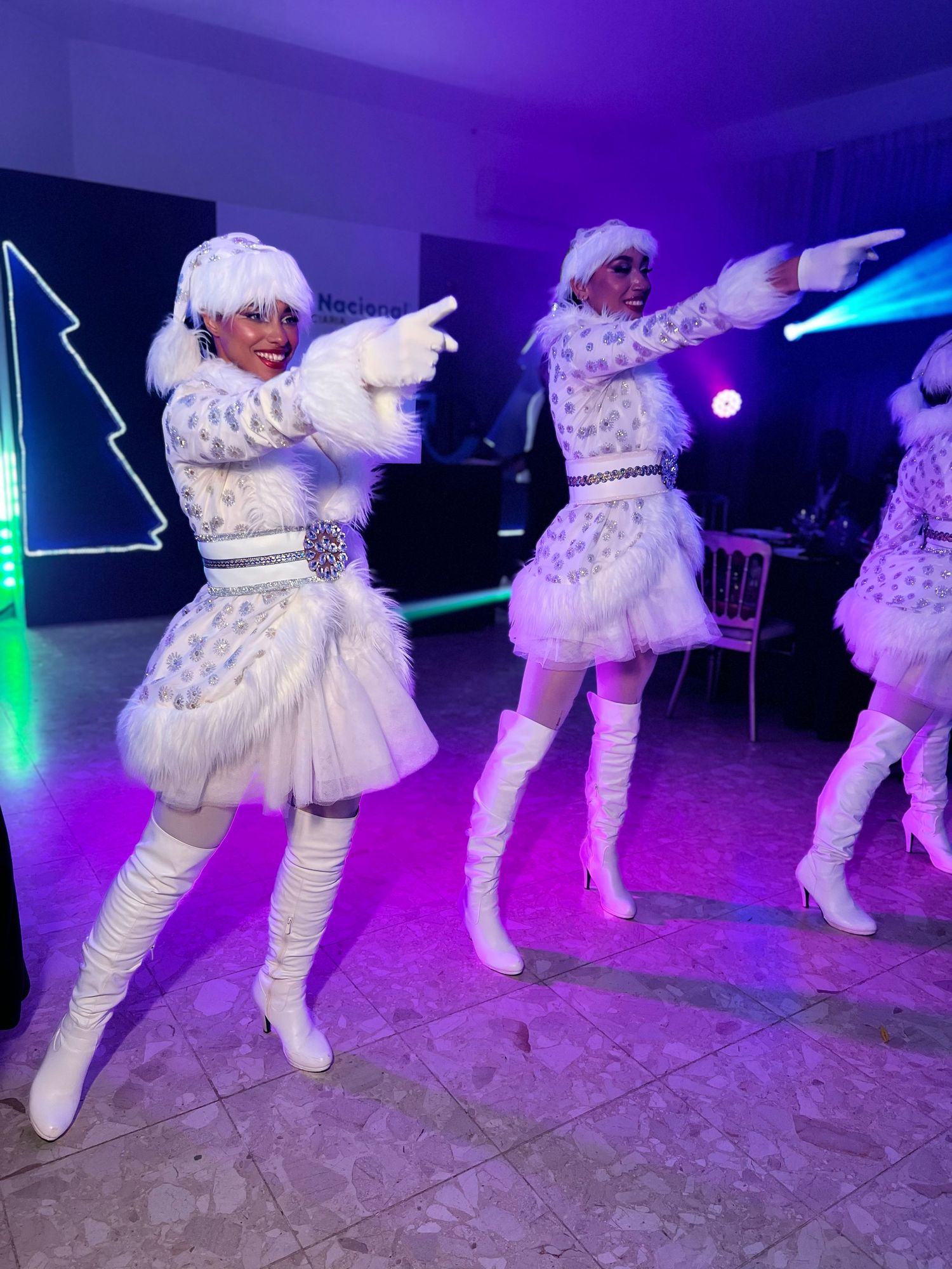 Fotografía profesional, cobertura evento. Fiesta de Navidad tematica.