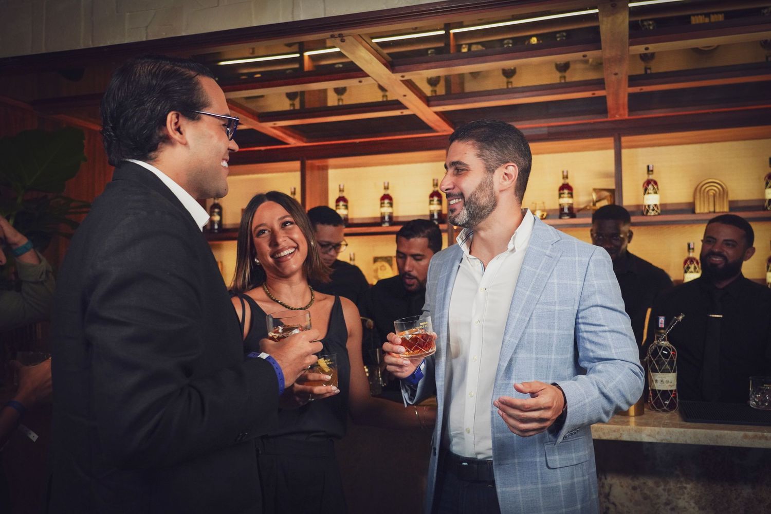 cobertura evento corporativos. brugal plano ambiente.