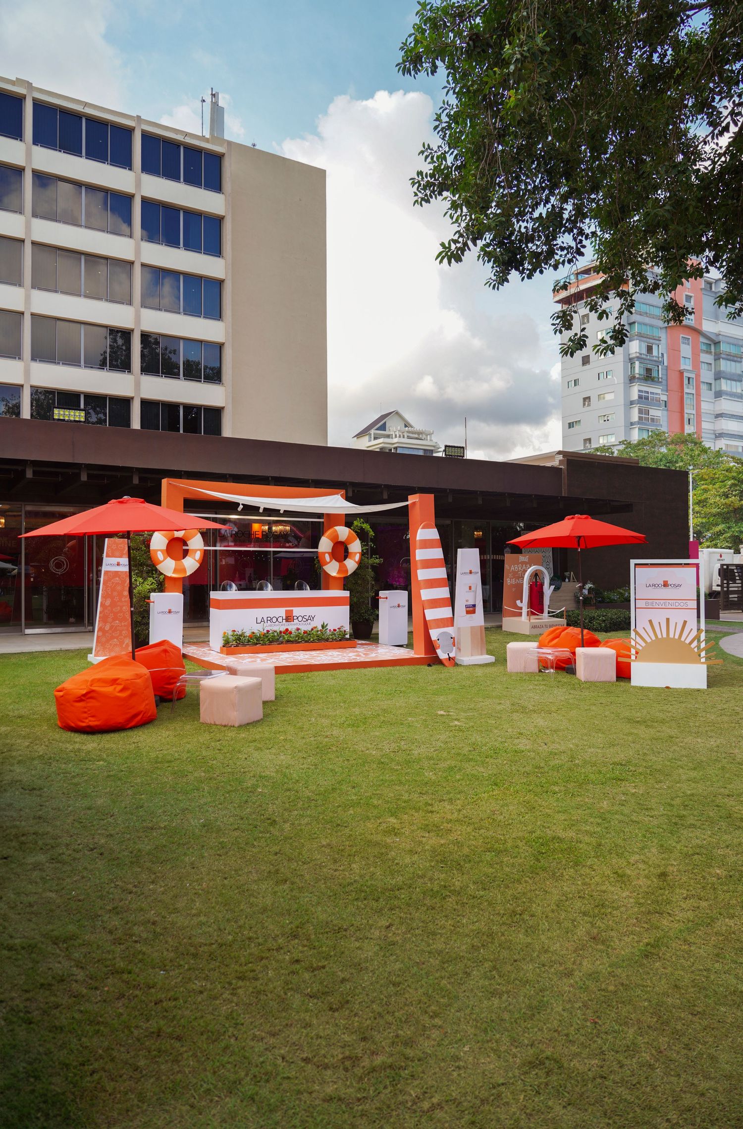 Fotografía profesional, Stand de marca. Festivales y congresos. 
la roche posay