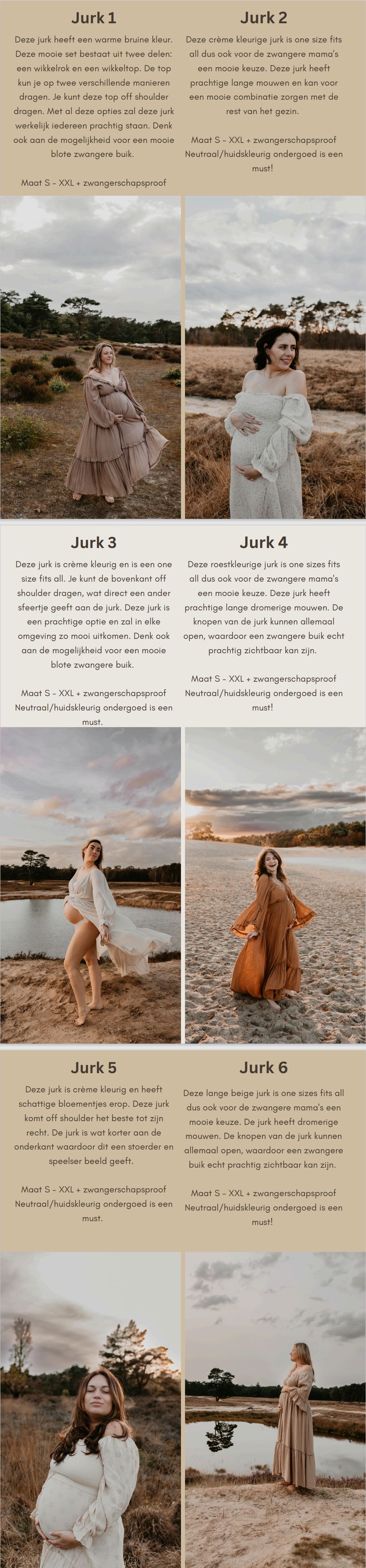 Brochure zwangerschapsshoot