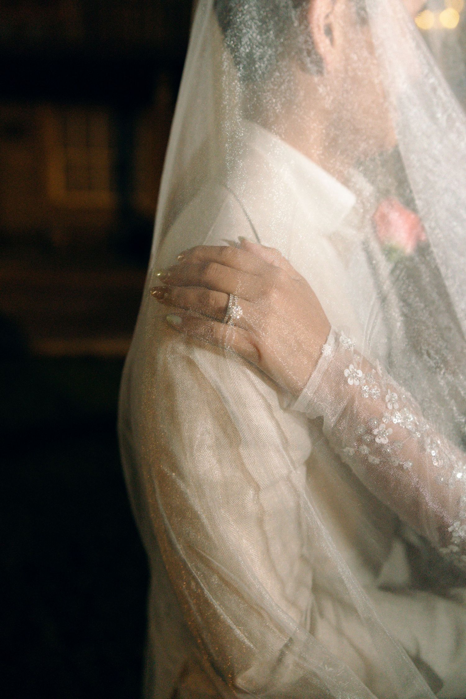 weddings, miami, under the veil shot, bride and groom, miami photographer, couples session, portrait photogrpahy, editorial photography