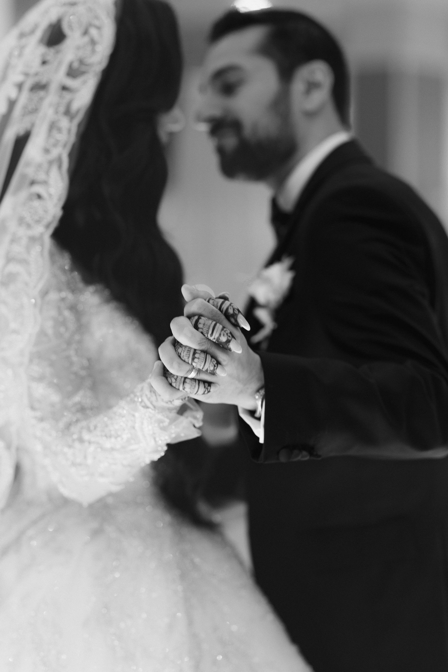weddings, miami, under the veil shot, bride and groom, miami photographer, couples session, portrait photogrpahy, editorial photography
