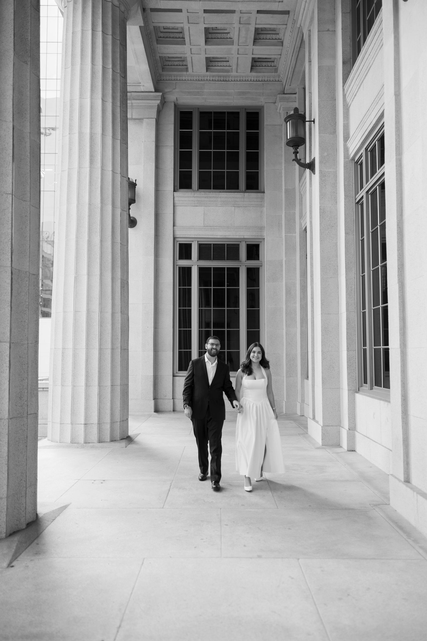 miami engagment session / courthouse wedding / downtown courthouse elopement