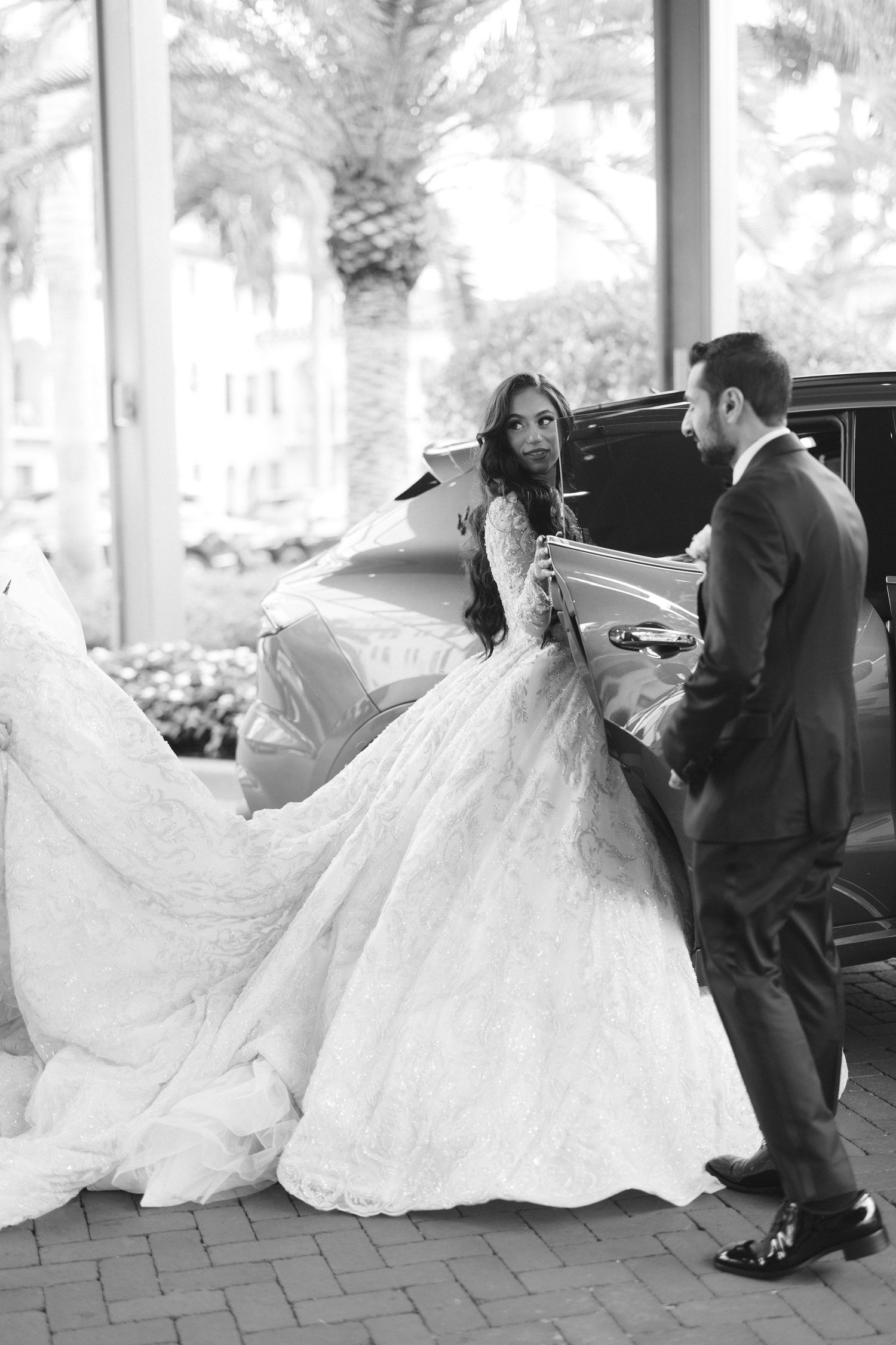 weddings, miami, under the veil shot, bride and groom, miami photographer, couples session, portrait photogrpahy, editorial photography