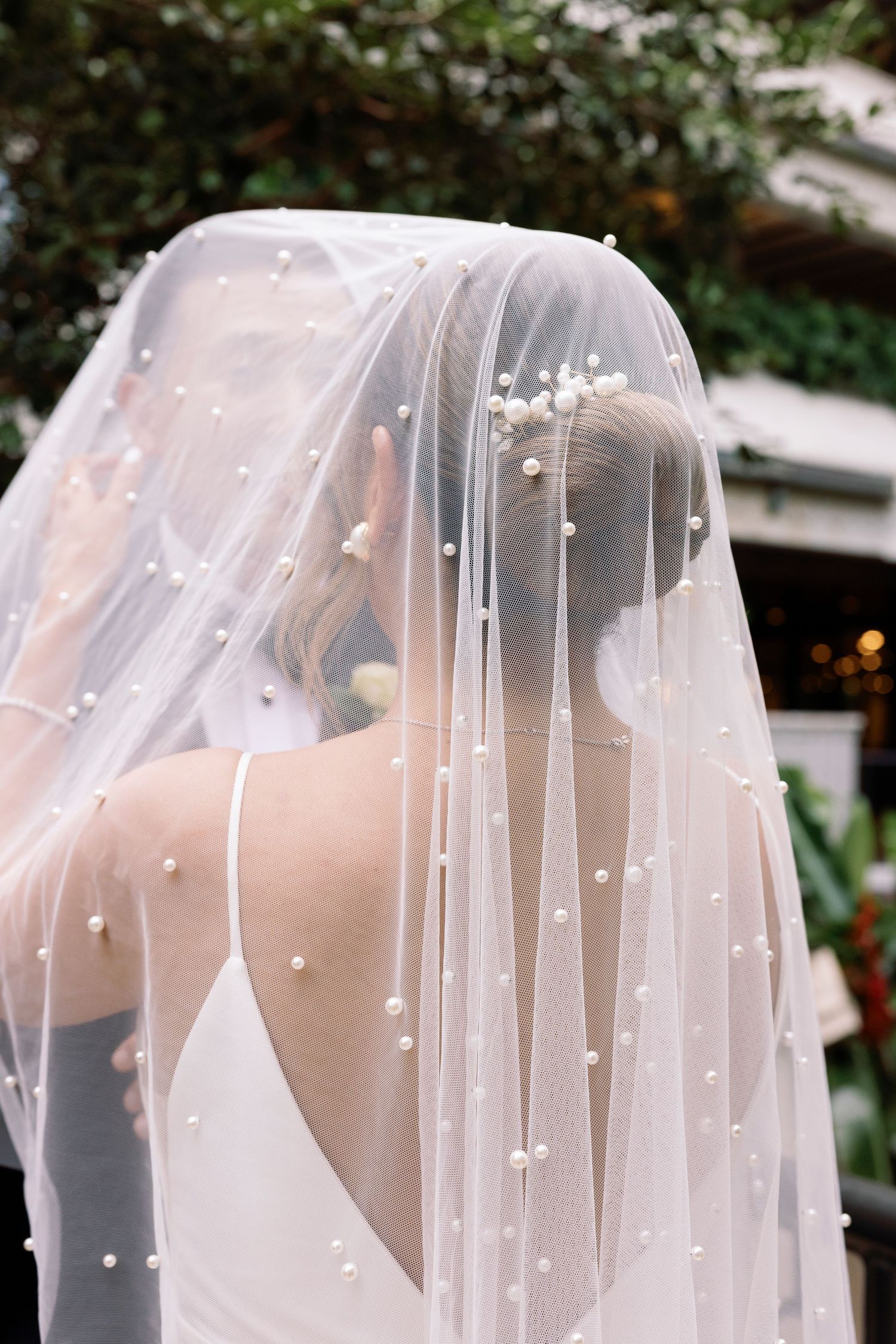 weddings, miami, under the veil shot, bride and groom, miami photographer, couples session, portrait photogrpahy, editorial photography