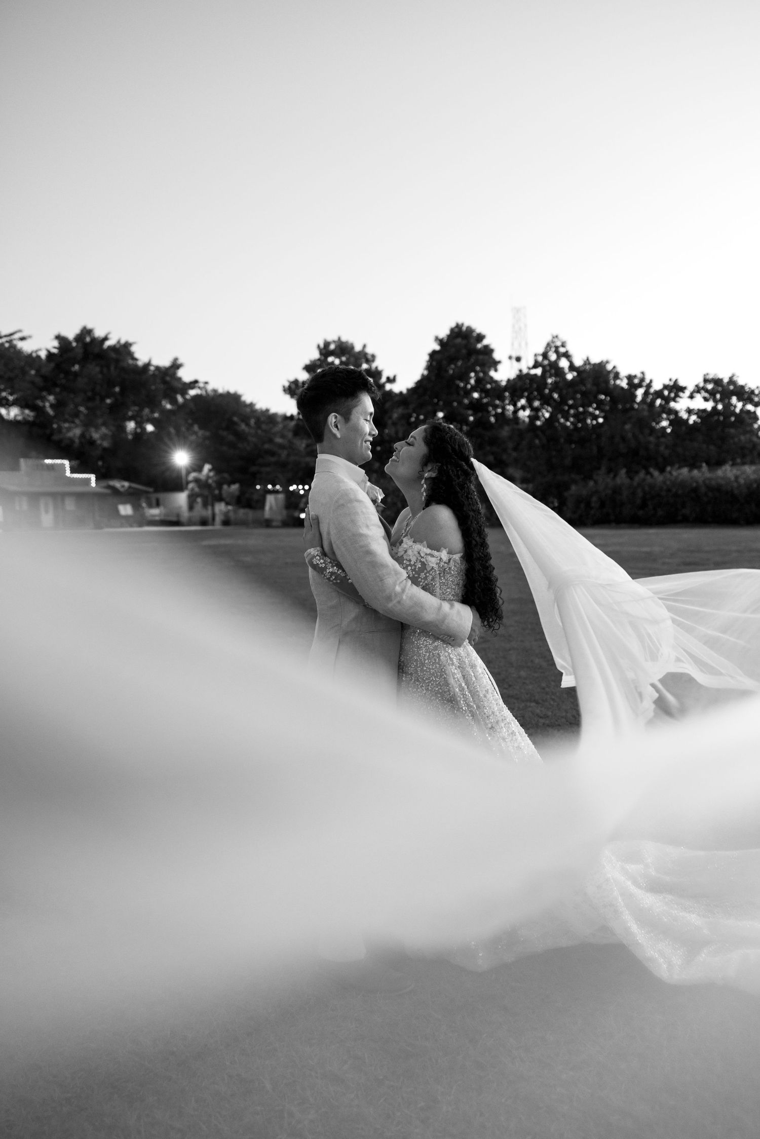 weddings, miami, under the veil shot, bride and groom, miami photographer