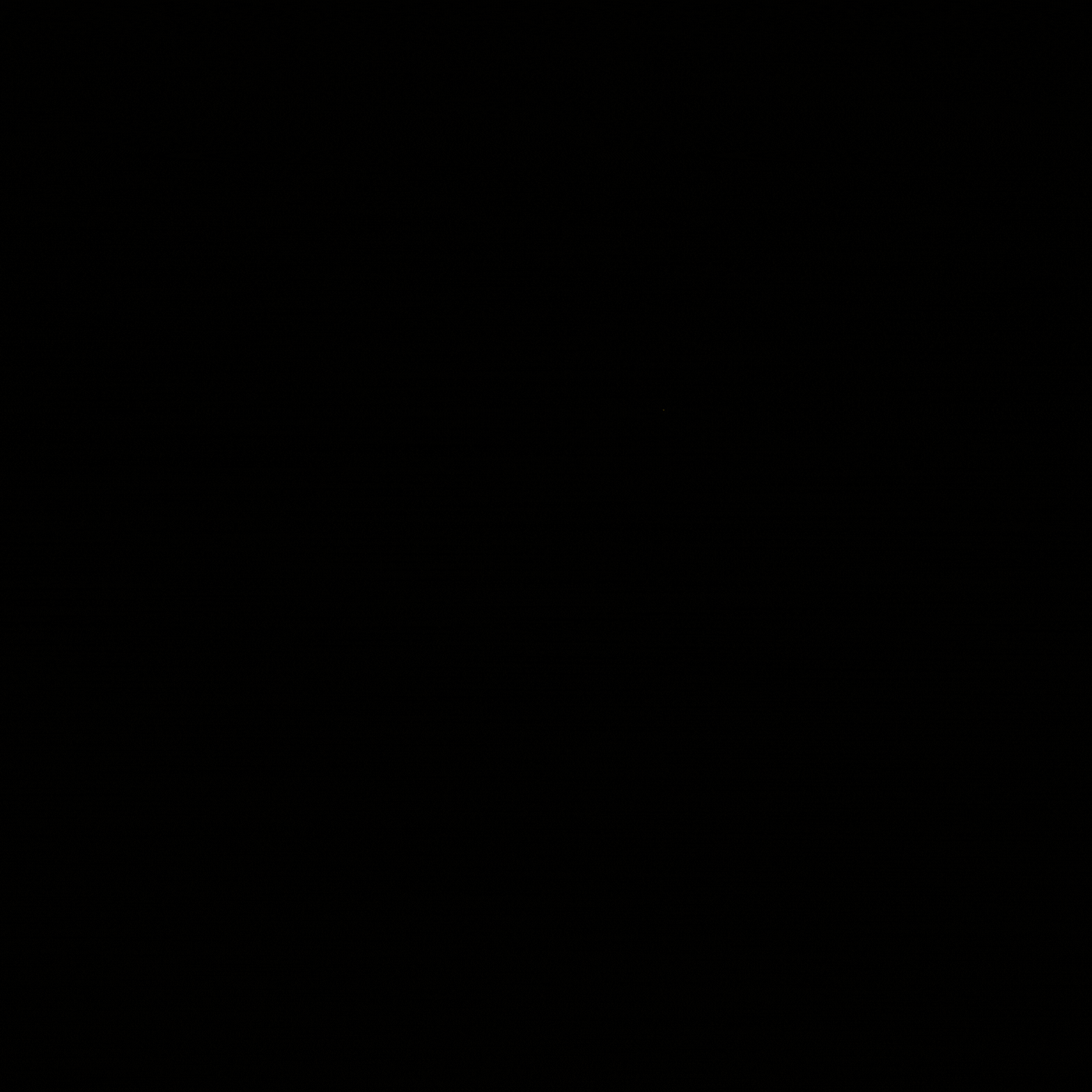 Black and white minimalist image showing a single vertical line against a dark background.
