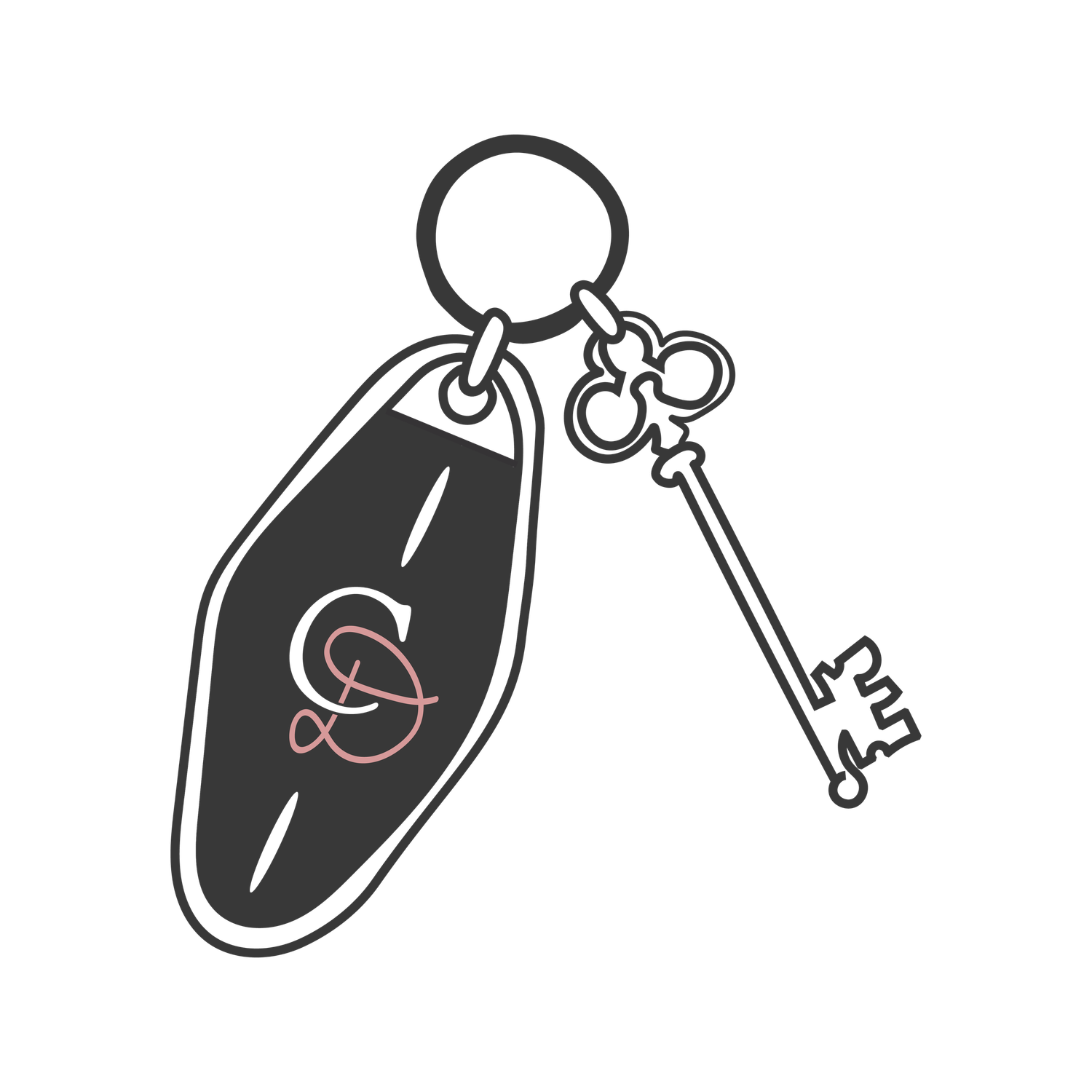 Hotel keys, brand icon