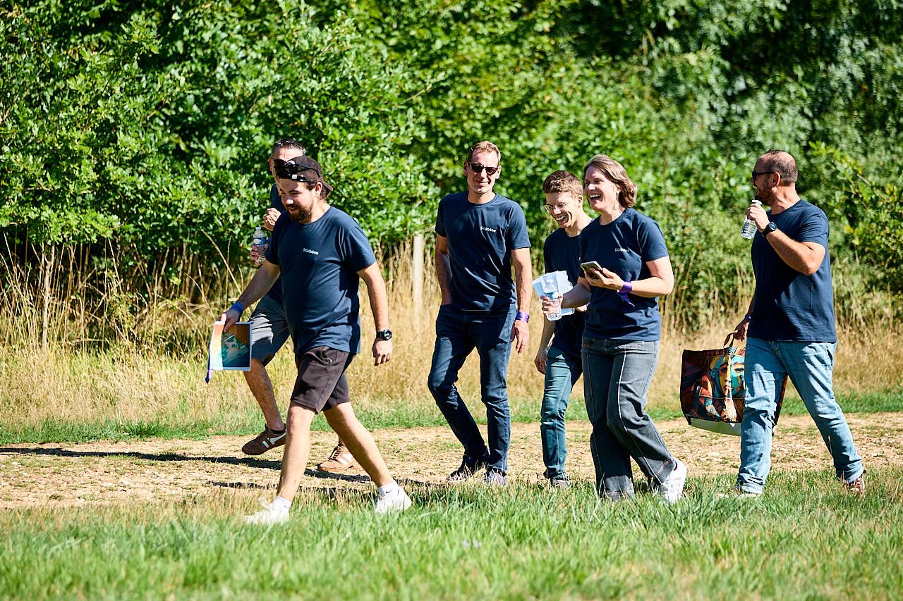 Photographe événement d'entreprise Yvelines: Animations lors du Team Building 2025 de SIG Ebene dans le parc du Chateau de Nogent le Roi