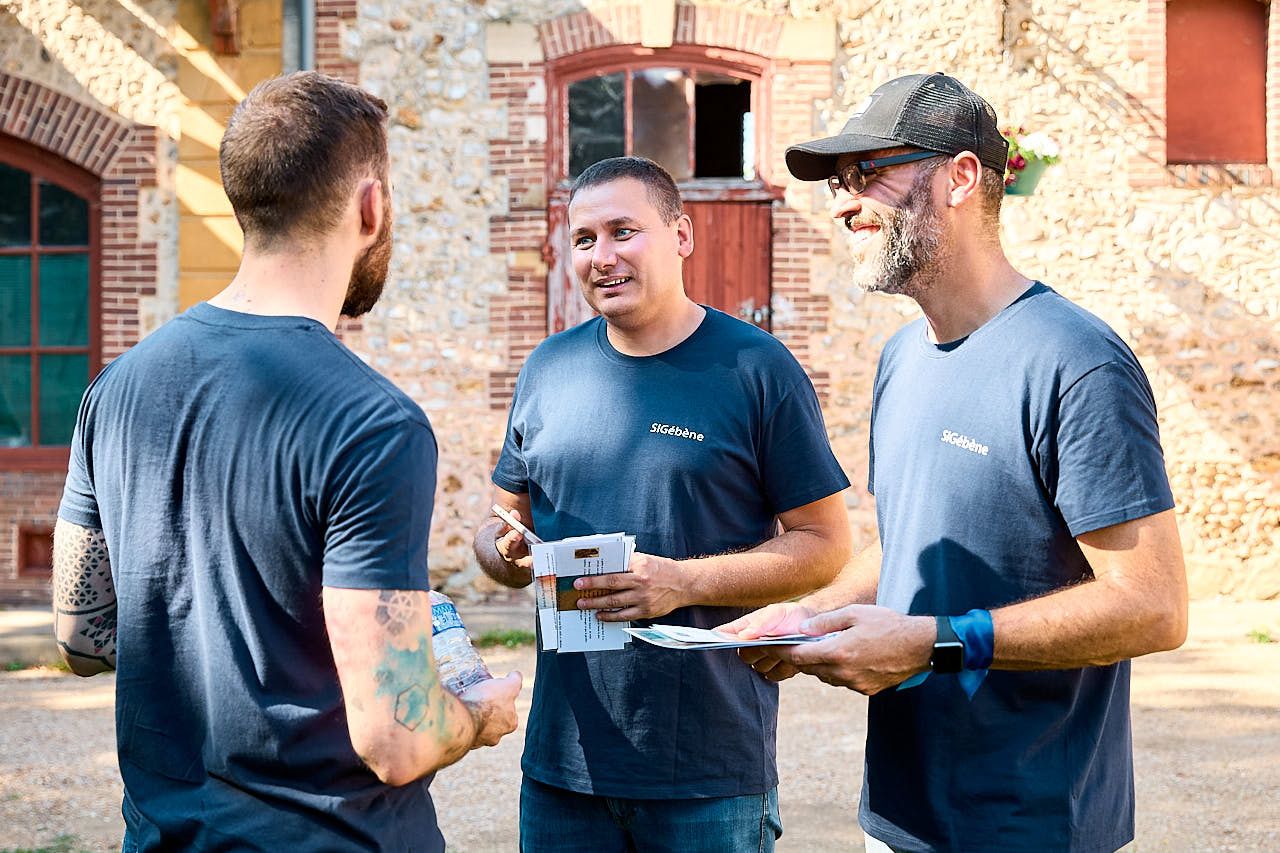 Photographe événement d'entreprise Yvelines : Animations lors du Team Building 2025 de SIG Ebene dans le parc du Chateau de Nogent le Roi