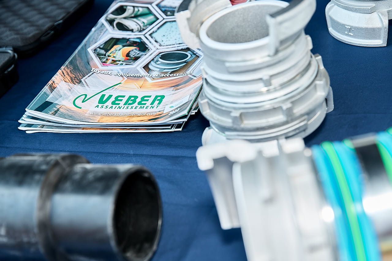 Photographe événement d'entreprise Yvelines : Stand Veber - Journée Portes Ouvertes Envirmat 2025 - Achères