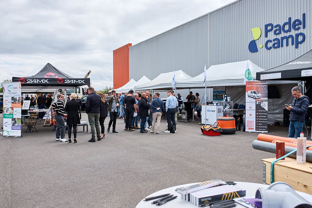 Photographe événement d'entreprise : Ambiance générale pendant la Journée Portes Ouvertes Envirmat 2024 - Achères - Yvelines, 2024