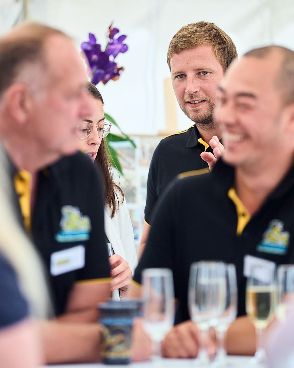 Photographe événement entreprise : Cinquantenaire Groupe Lheureux - Cocktail avec collaborateurs - Les Essarts-le-Roi, Yvelines 2023