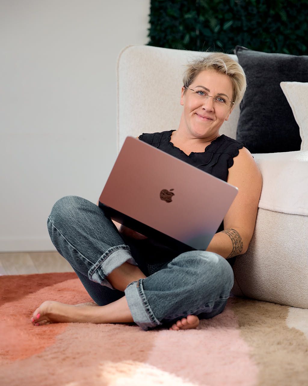Photographe Personal Branding Yvelines : Portrait CEO Clémence dirigeante France Inertage