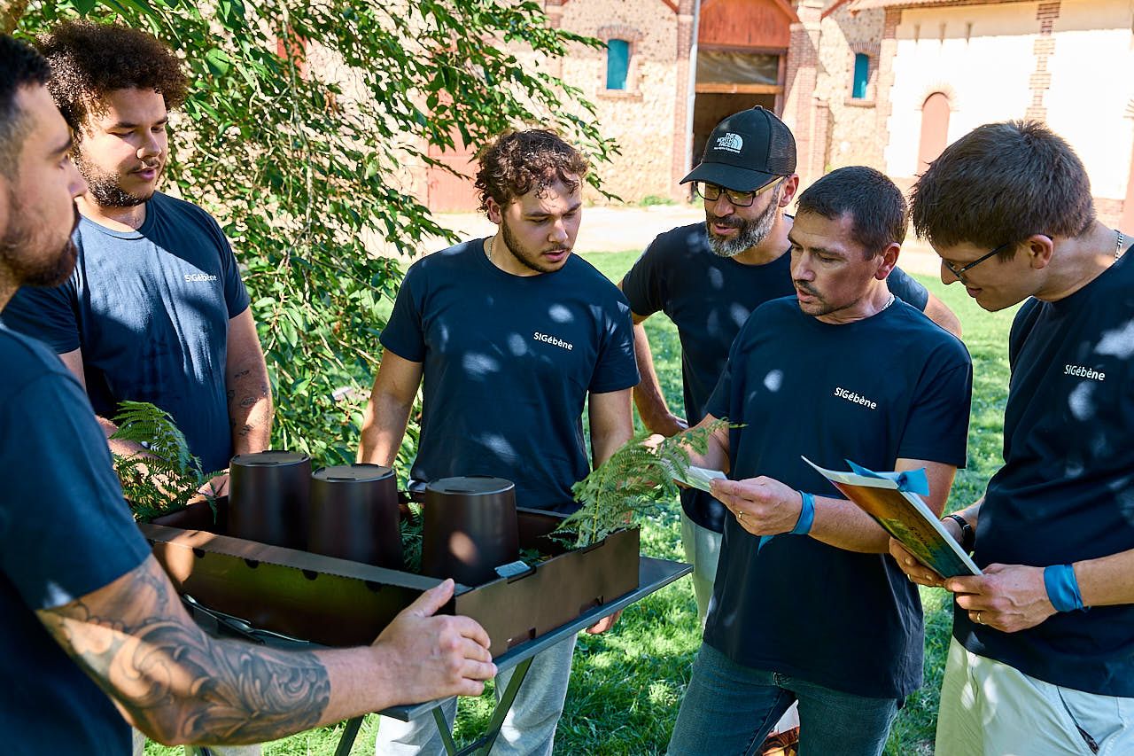 Photographe événement d'entreprise : Animations lors du Team Building 2025 de SIG Ebene dans le parc du Chateau de Nogent le Roi