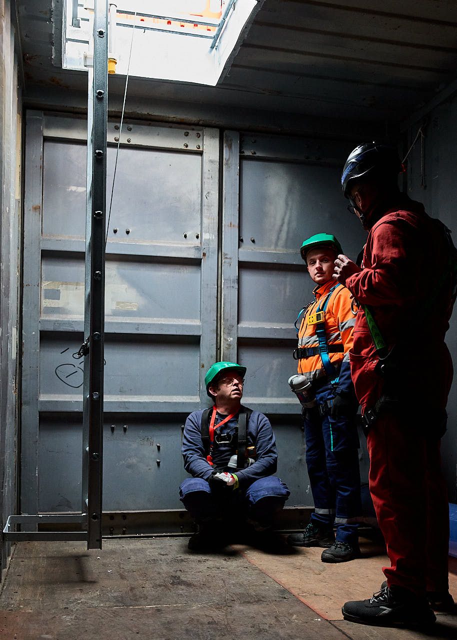 Photographe reportage formation professionnelle - Stagiaires CATEC exercice pratique confinement Mayday Formation La Chapelle-la-Reine