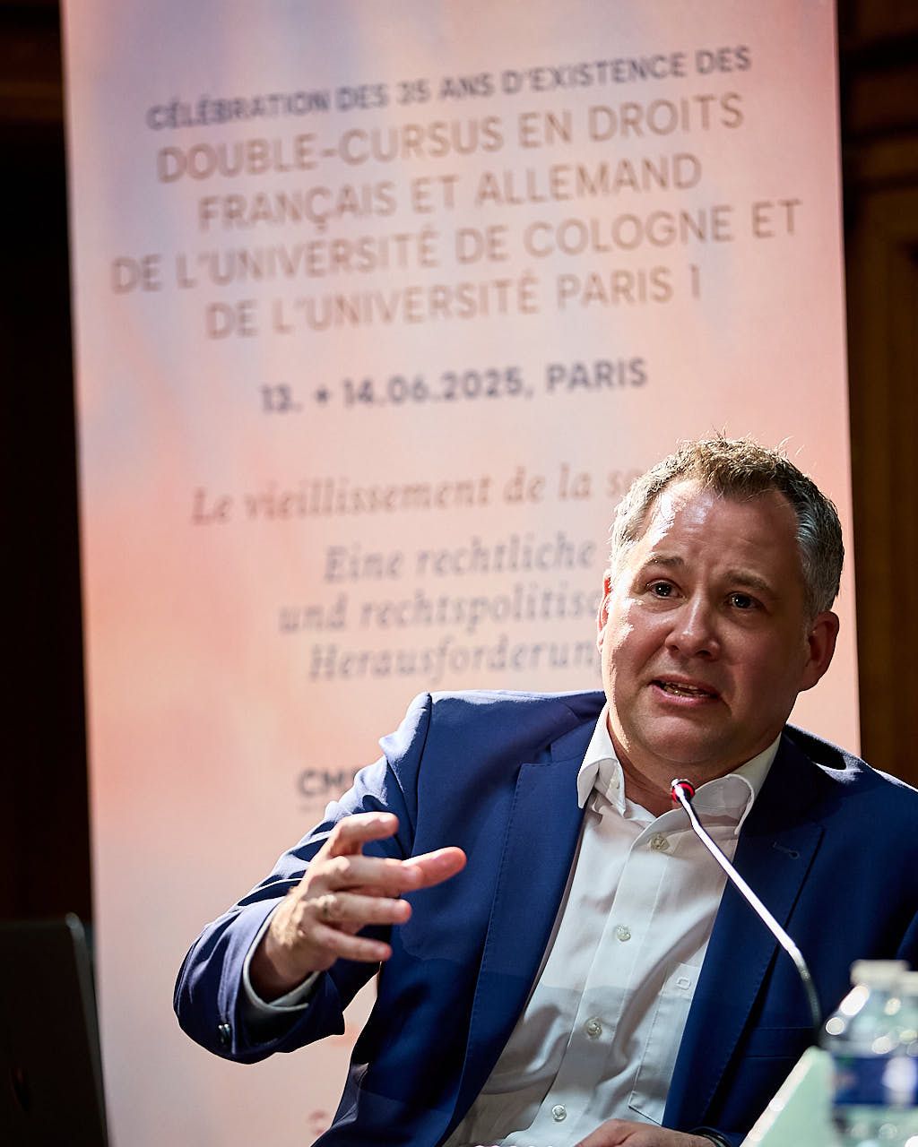 Photographe événement d'entreprise Yvelin : DFM Alumni - 35 Ans - Table Ronde Juridique - intervenant - Université Paris 1 Panthéon Sorbonne