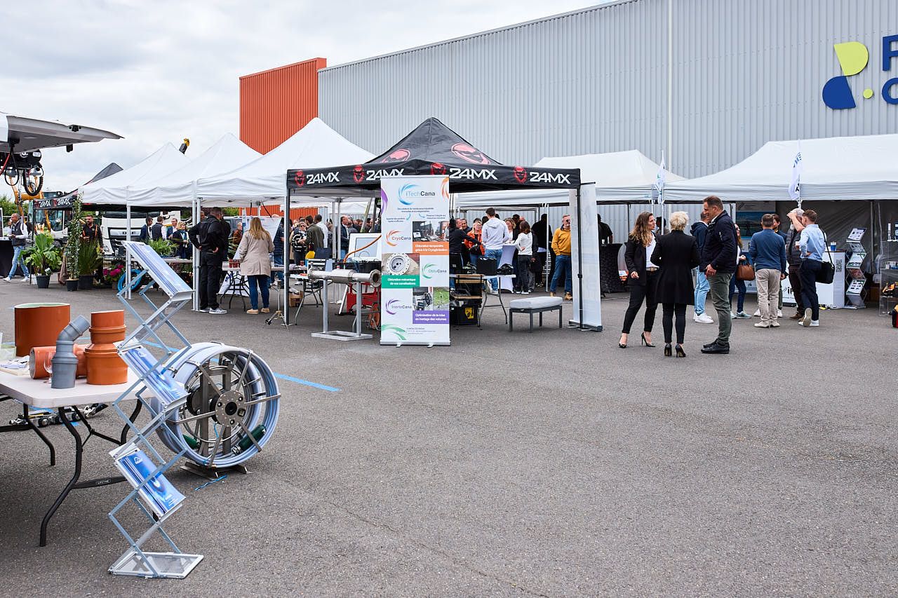 Photographe événement d'entreprise : Ambiance générale pendant la Journée Portes Ouvertes Envirmat 2024 - Achères - Yvelines, 2024