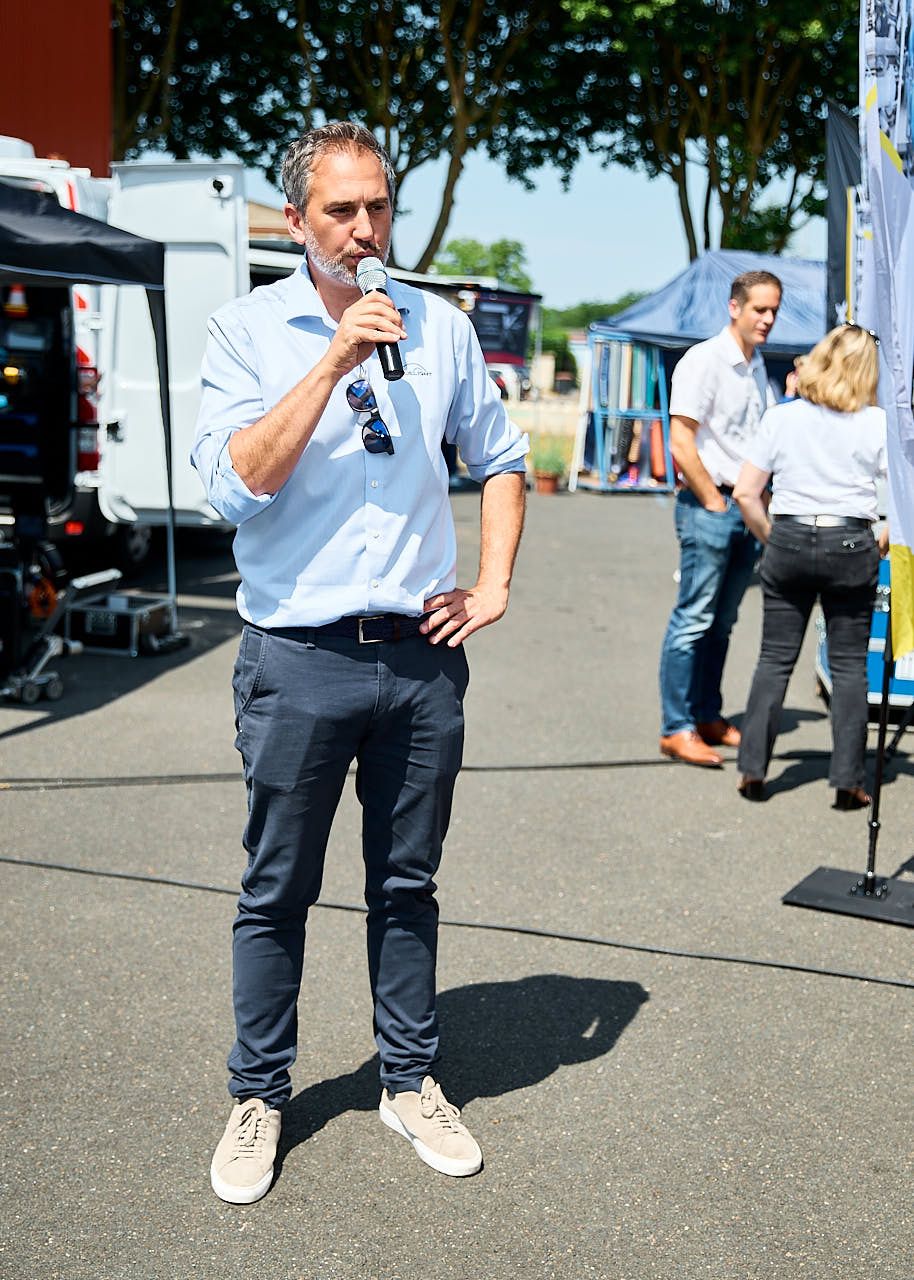 Photographe événement d'entreprise Yvelines : Bluelight - Journée Portes Ouvertes Envirmat 2025 - Achères