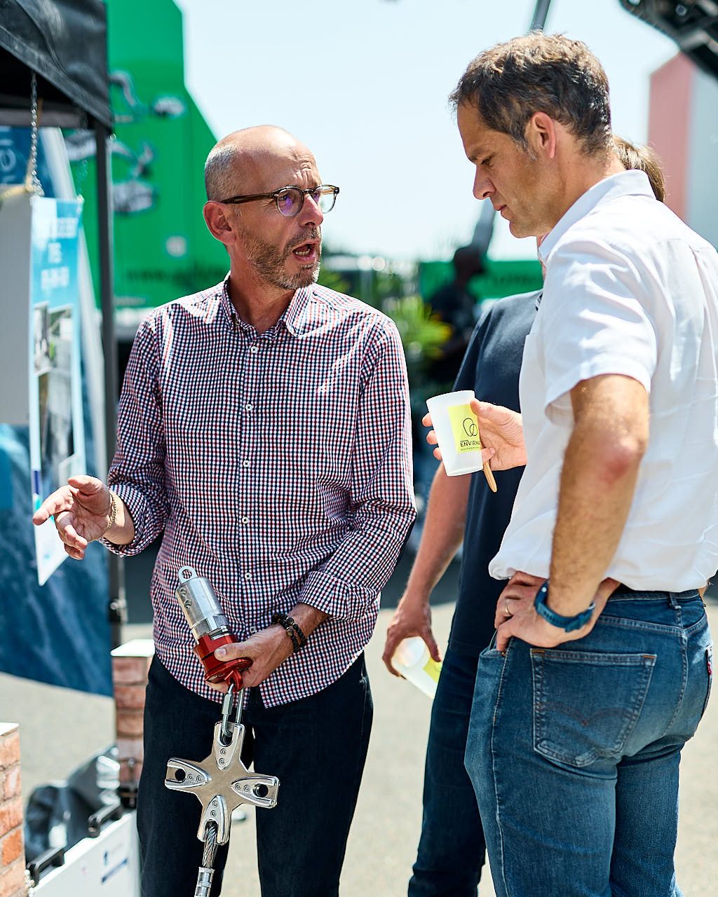 Photographe événement d'entreprise Yvelines : Stand ManuMaint - Journée Portes Ouvertes Envirmat 2025 - Achères