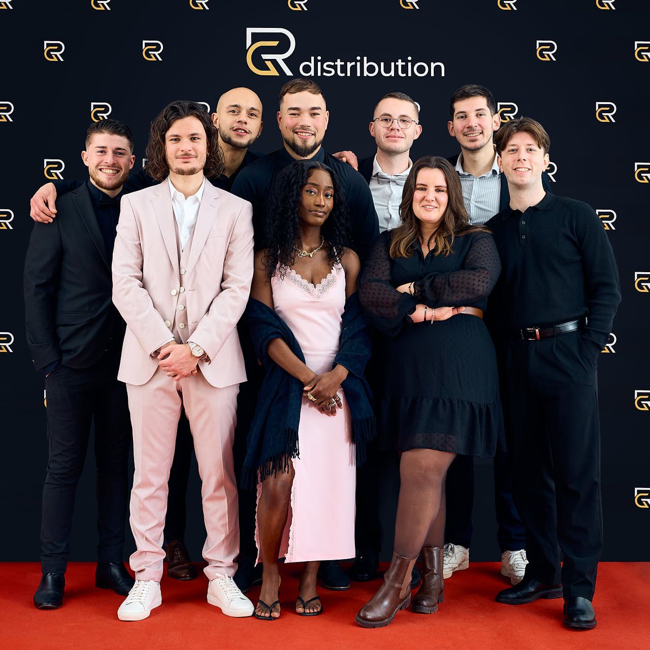 Photographe événement d'entreprise Yvelines: RG Distribution - Photo de Groupe - Soirée de fin d'année au Domaine de Bethemont - Yvelines