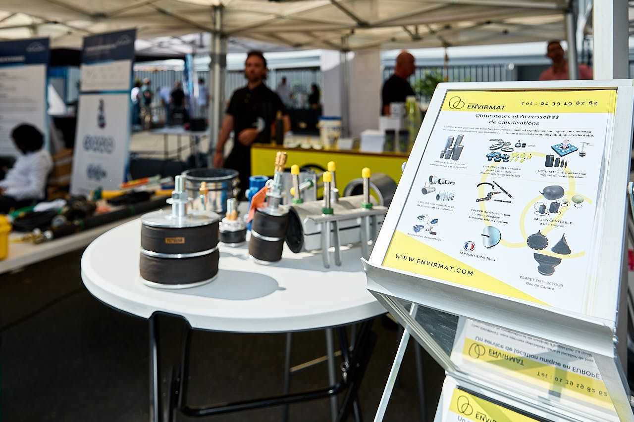 Photographe événement d'entreprise Yvelines : Stand Envirmat - Journée Portes Ouvertes Envirmat 2025 - Achères