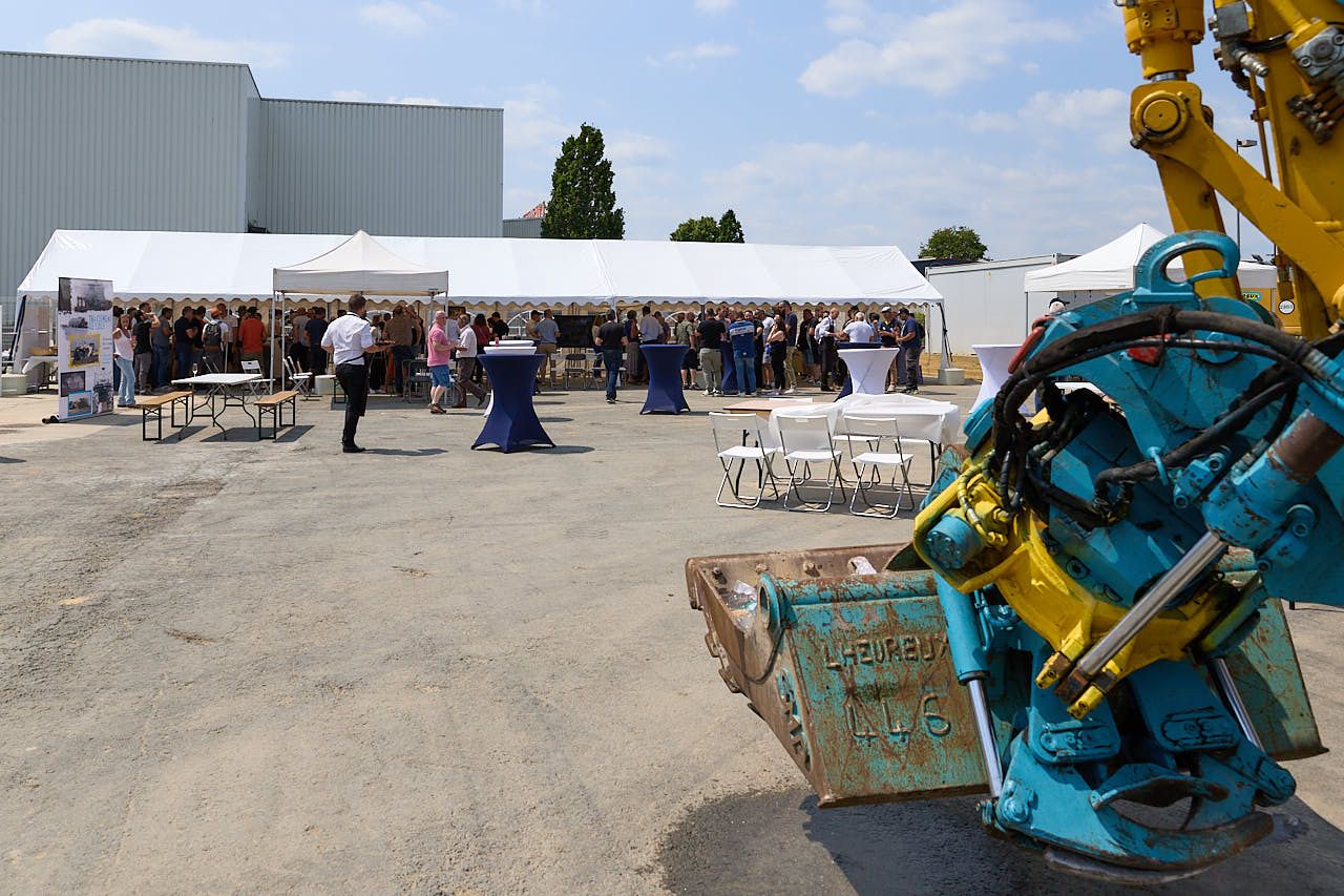 Photographe événement entreprise : Cinquantenaire Groupe Lheureux - Déjeuner en plein air - Les Essarts-le-Roi, Yvelines 2023