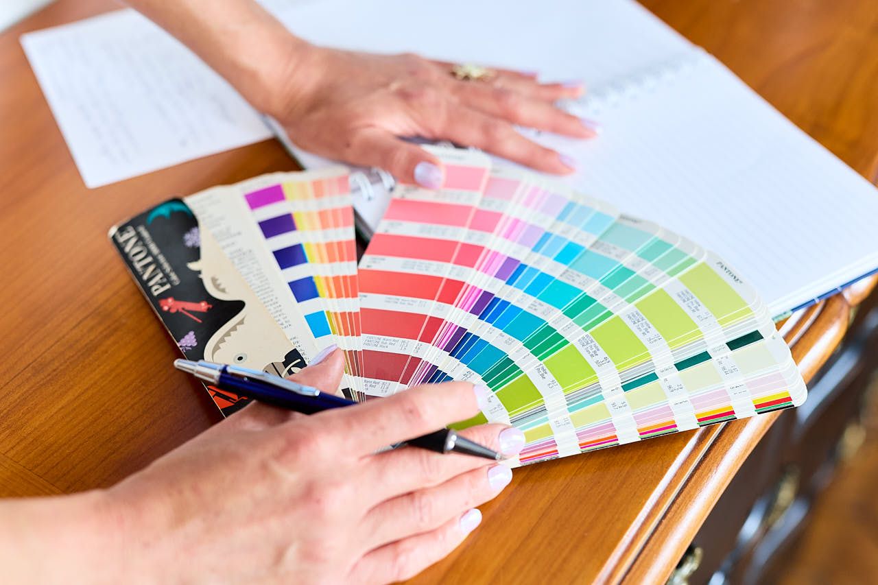Photographe personal branding yvelines : Palette de couleurs - Astrya
