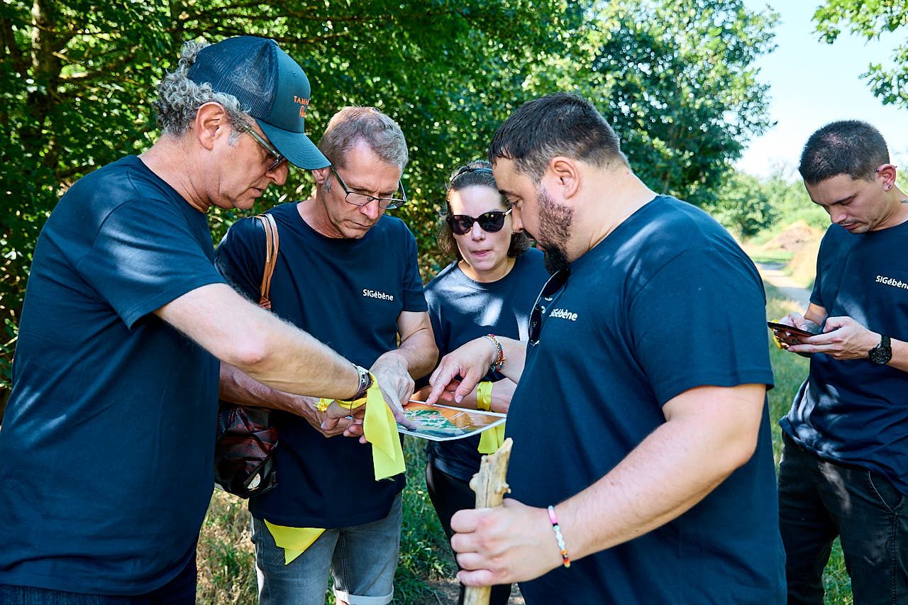 Photographe événement d'entreprise Yvelines: Animations lors du Team Building 2025 de SIG Ebene dans le parc du Chateau de Nogent le Roi