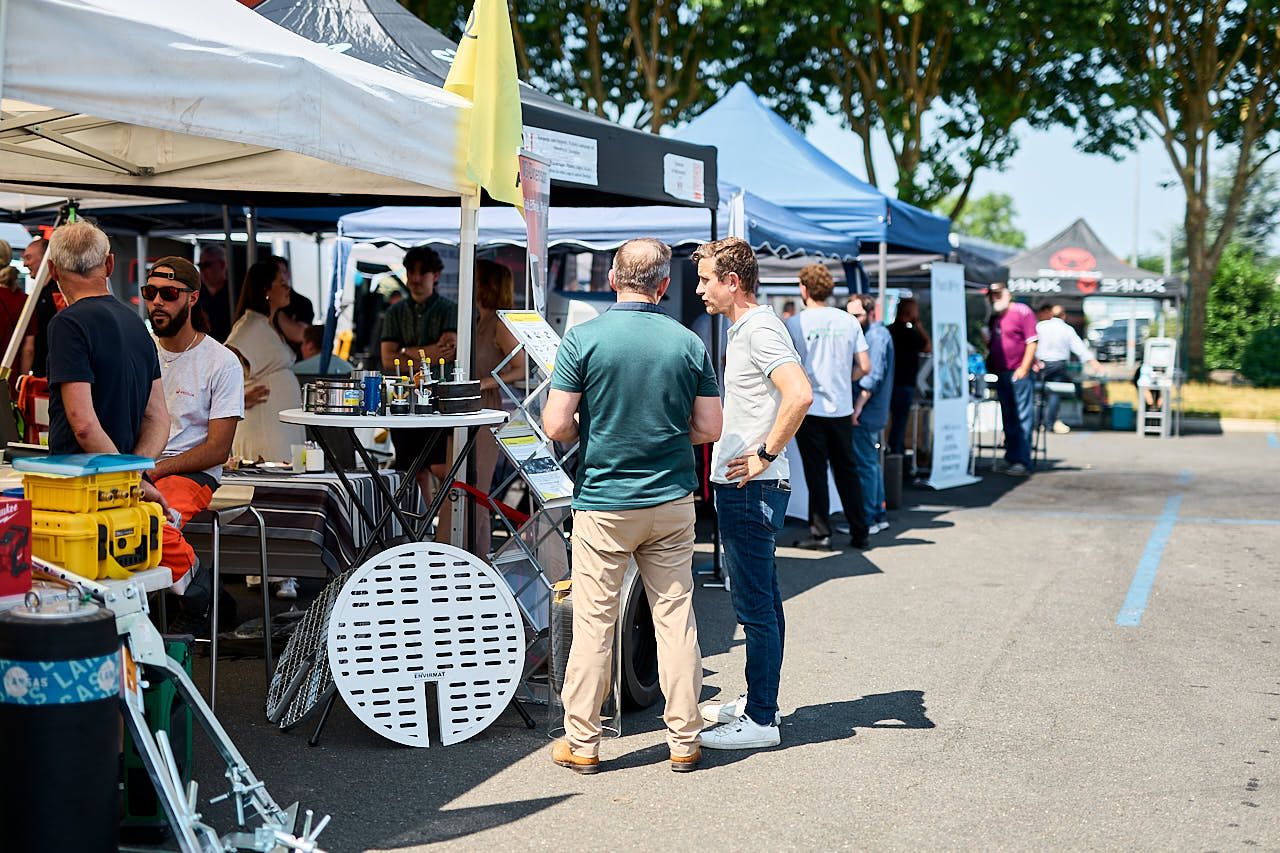 Photographe événement d'entreprise Yvelines : Ambiance pendant la Journée Portes Ouvertes Envirmat 2025 à Achères