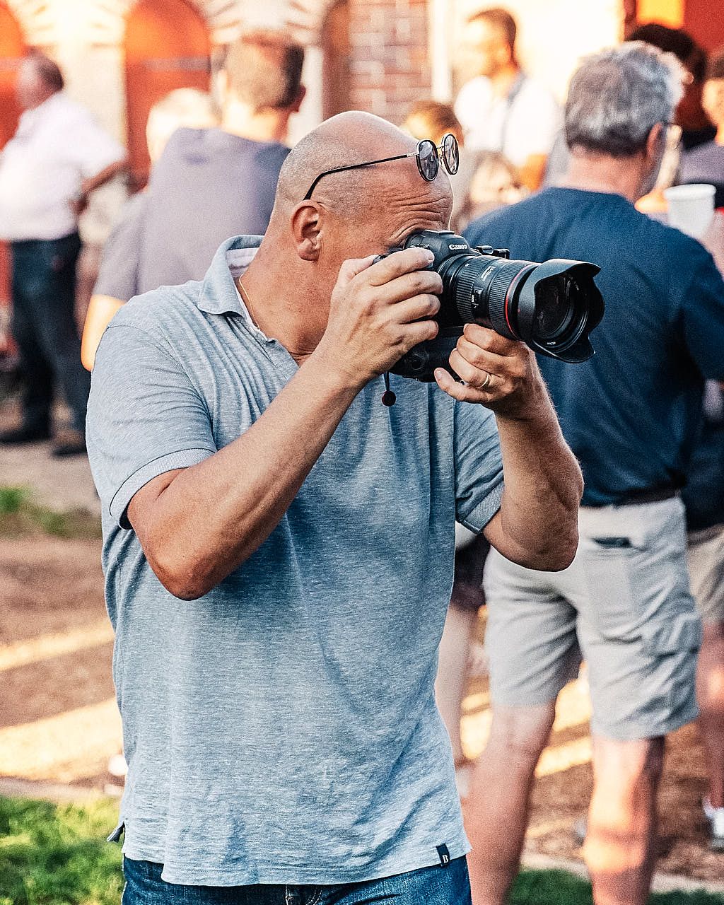 Laurent Delisle - Photographe d'entreprise Yvelines en action lors d'un événement team building