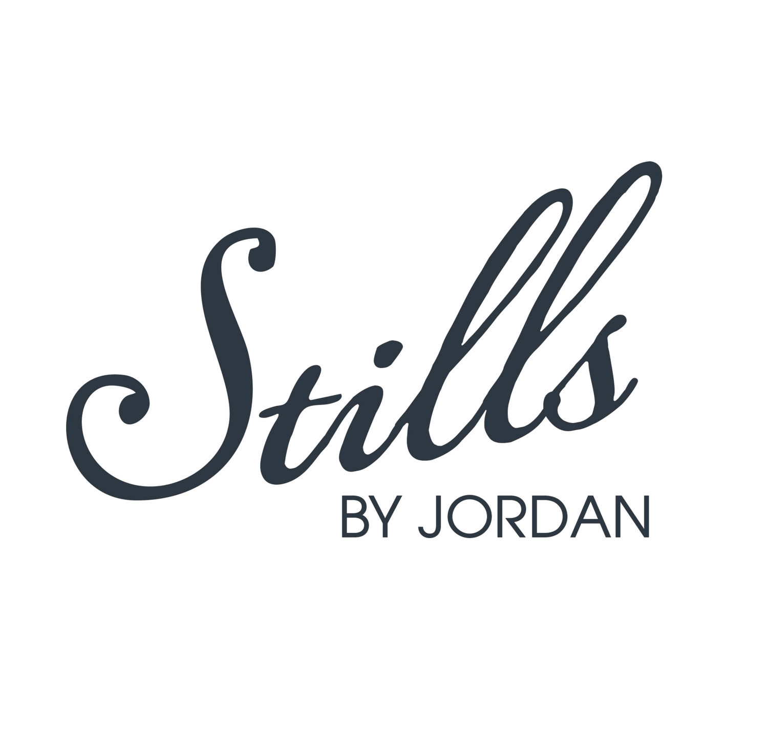 Handwritten cursive text in black ink showing the word 'Still' with decorative swirls and flourishes.
