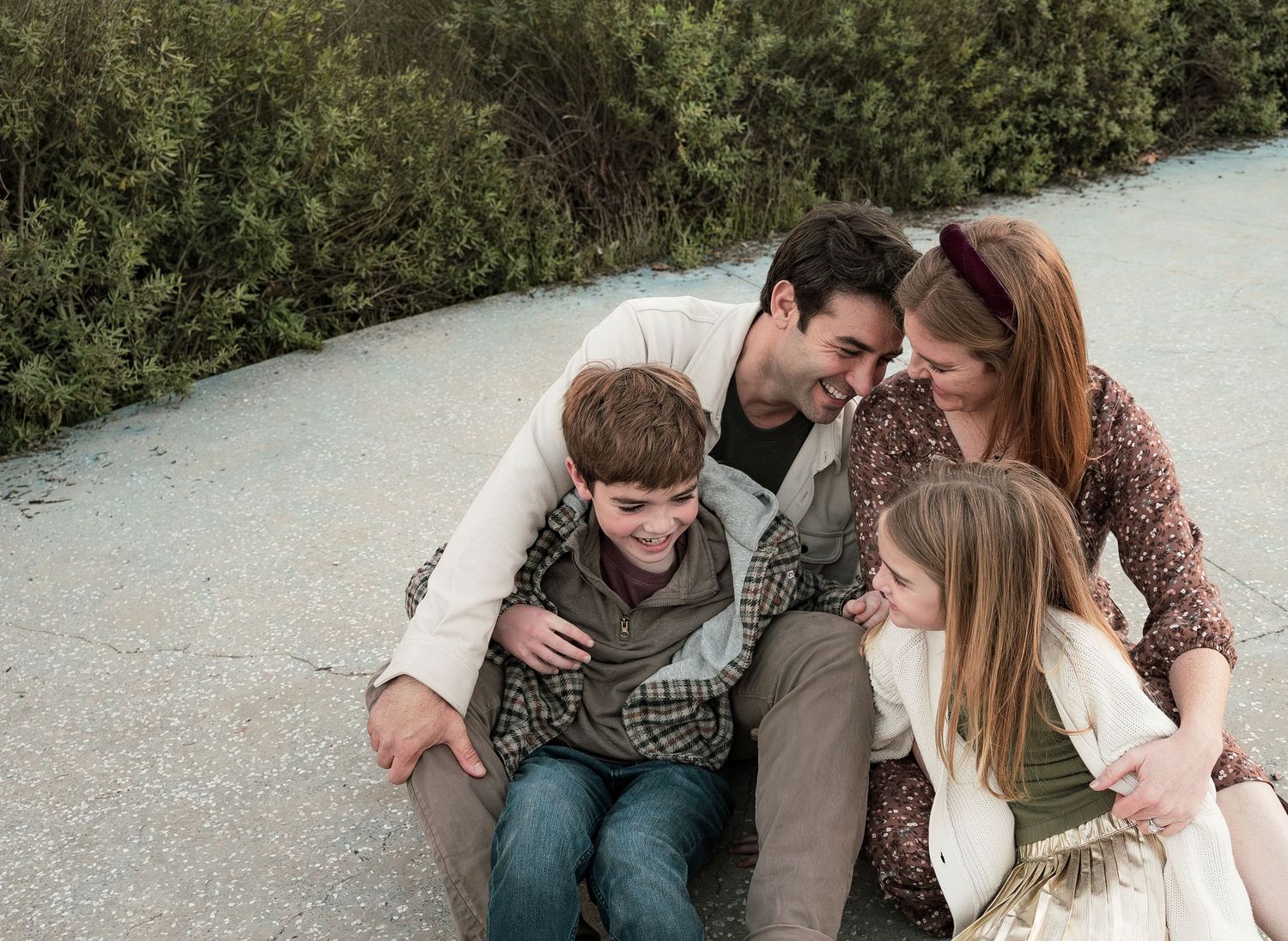 relaxed family portraits and docu-style candids