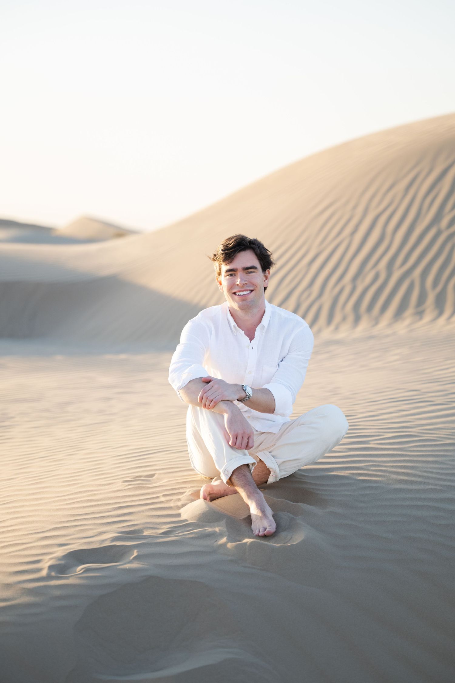 Engagement photoshoot desert Dubai Abu Dhabi Celine Grassy Photography