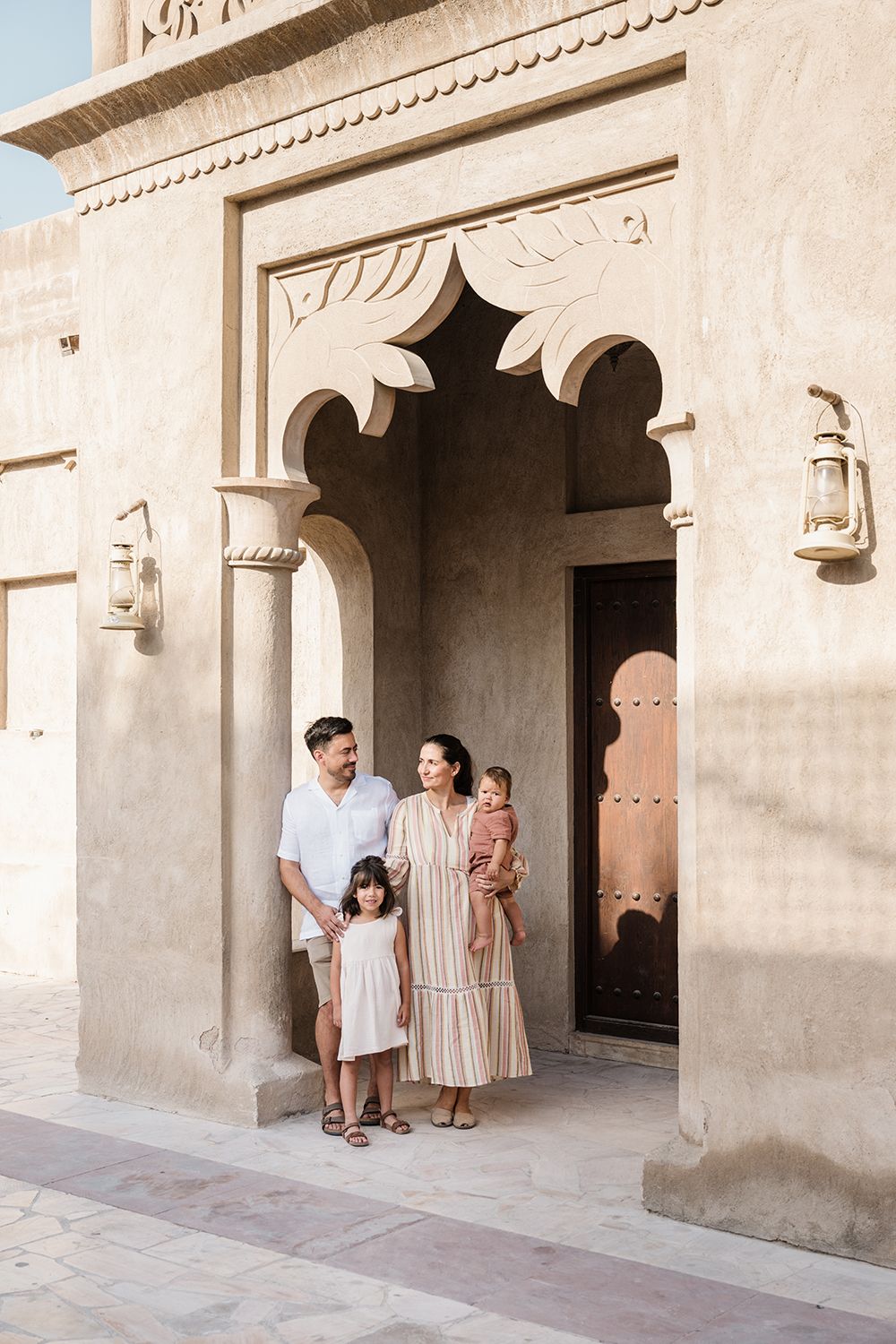 Family photoshoot in Old Dubai