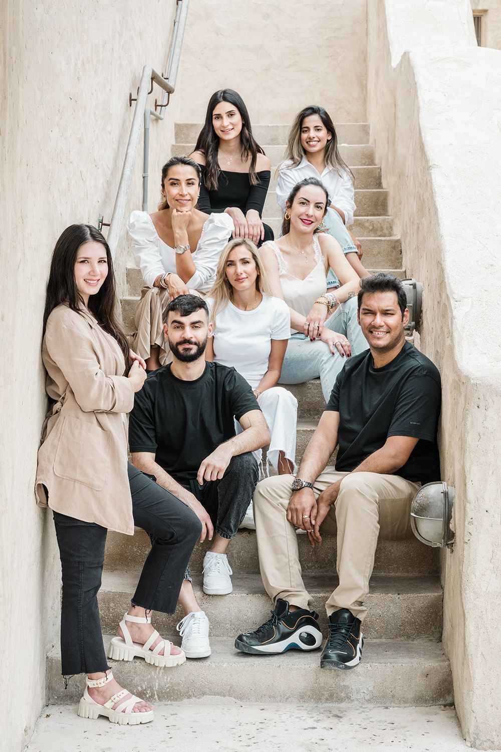 Portrait team session Old Dubai