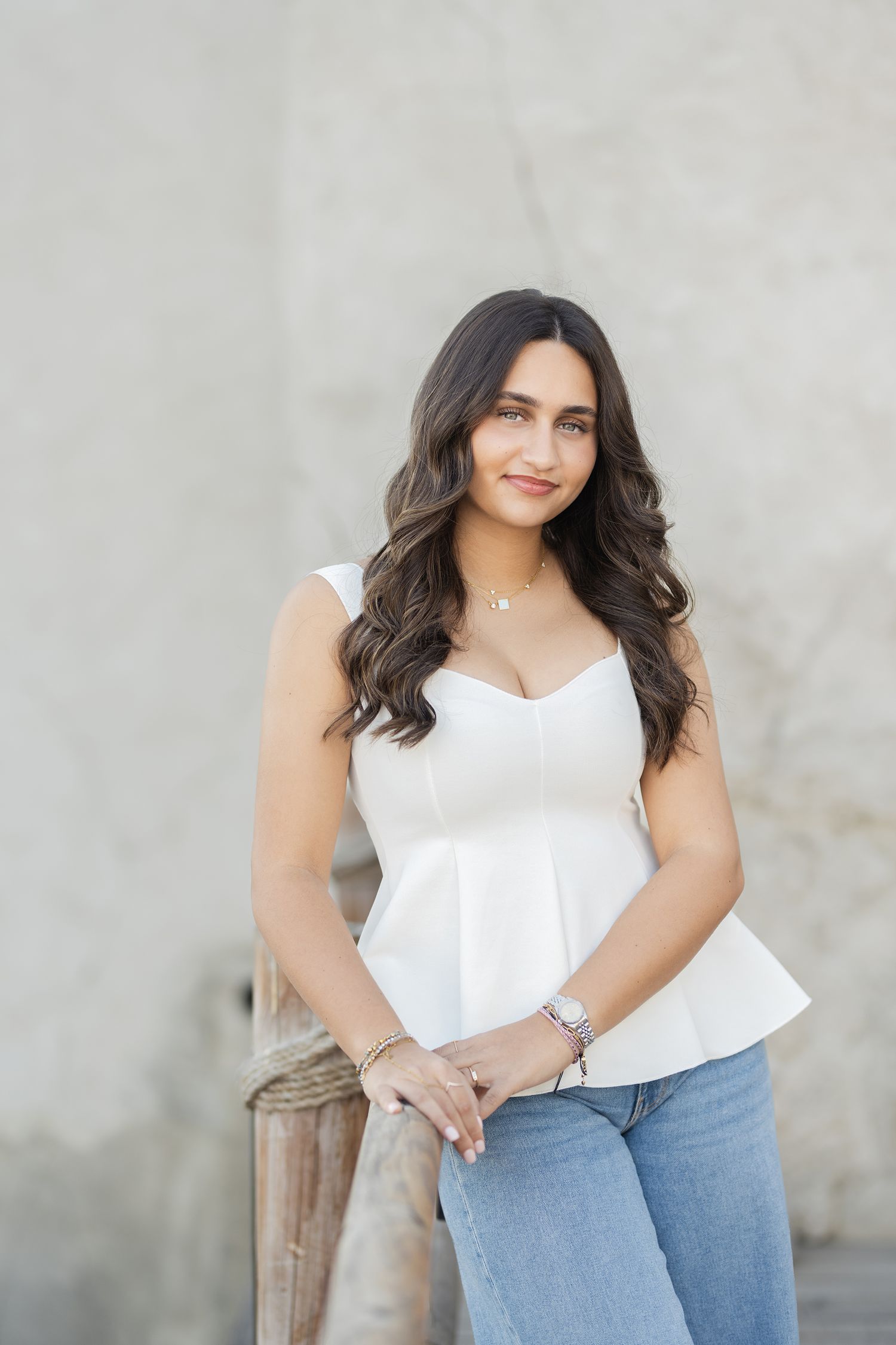 Senior session girl in Al Seef Dubai