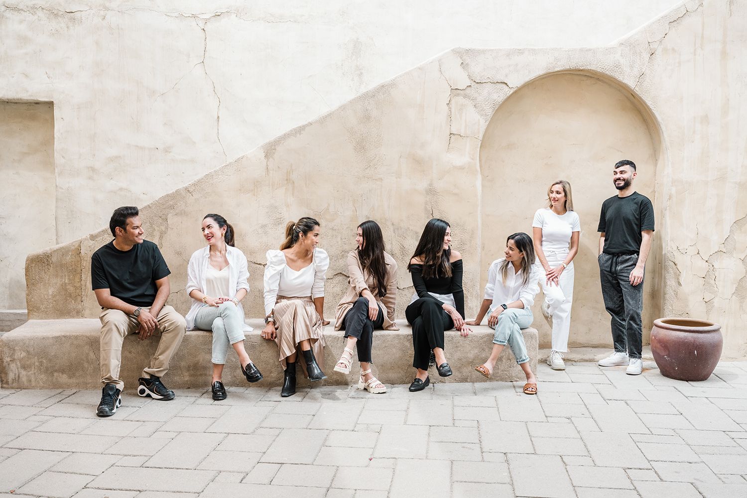 Portrait team session Old Dubai