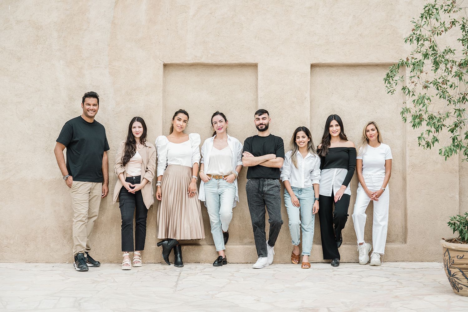 Portrait team session Old Dubai
