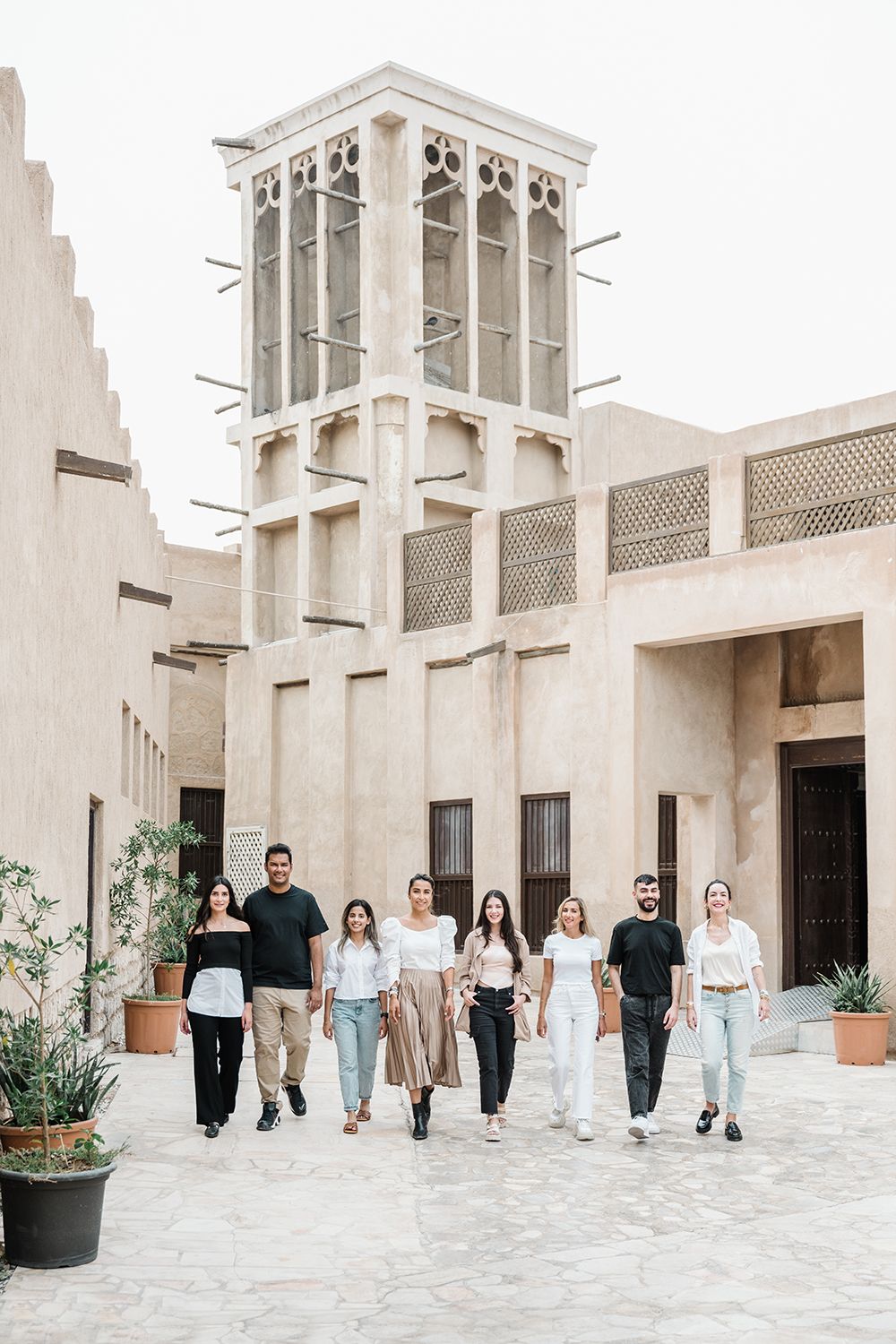 Portrait team session Old Dubai